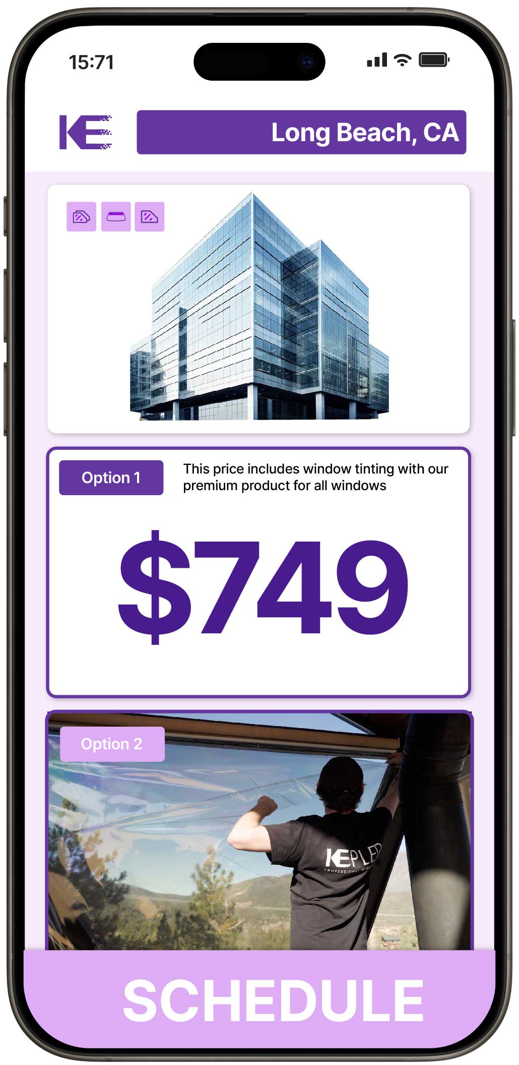View Affordable Safety and Security Window Film Rates in Long Beach, California