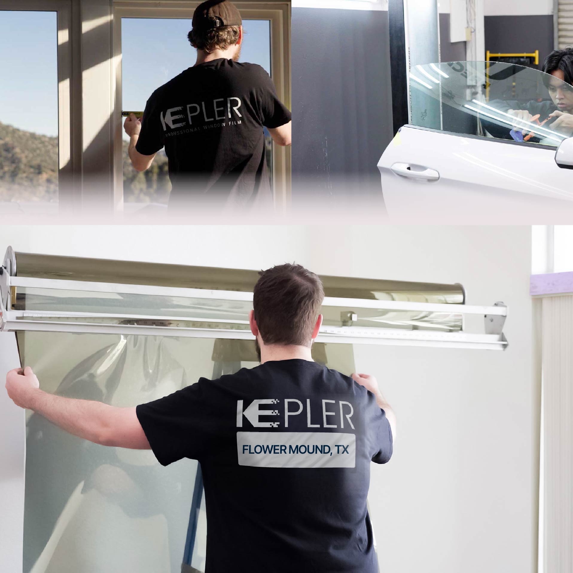 Kepler Specialist Installing Anti-Graffiti Film in Flower Mound, Texas