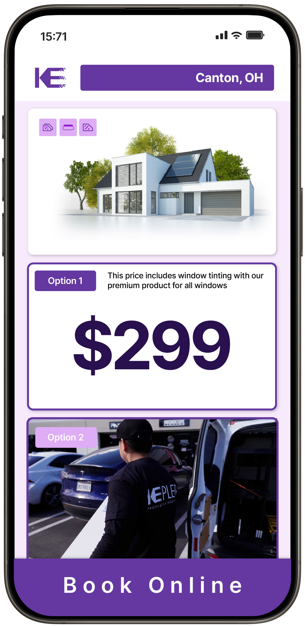 View Reasonable Home Window Tinting Prices in Canton, Ohio
