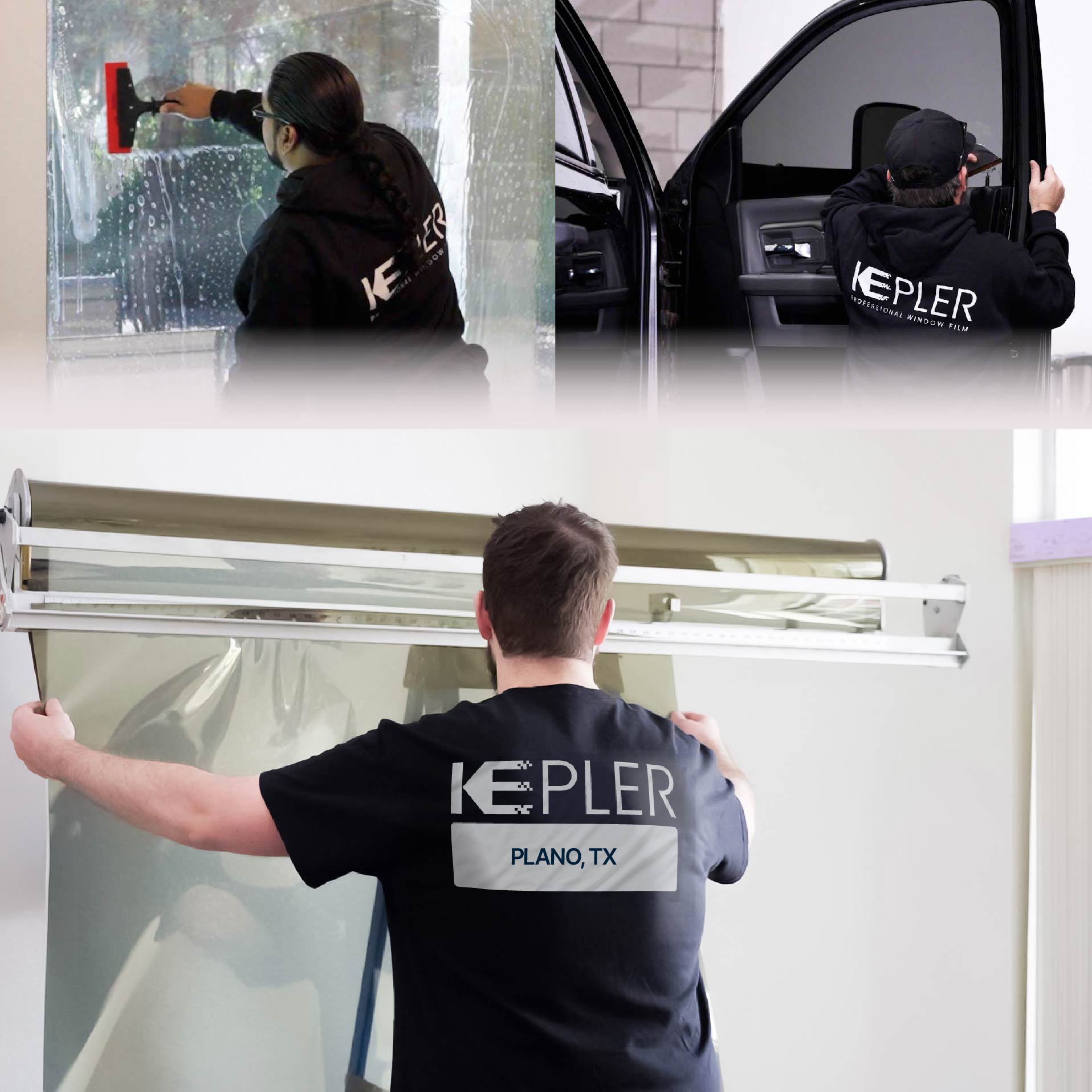 Kepler Specialist Installing Anti-Graffiti Film in Plano, Texas