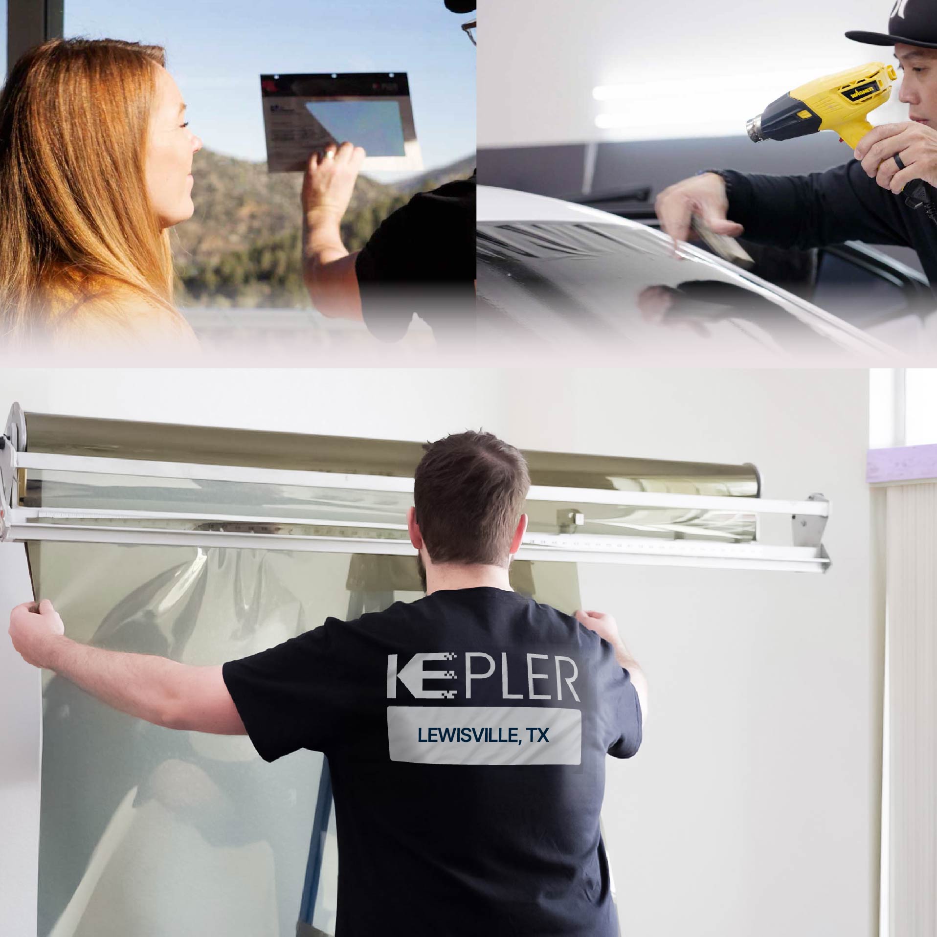 Kepler Specialist Installing Anti-Graffiti Film in Lewisville, Texas