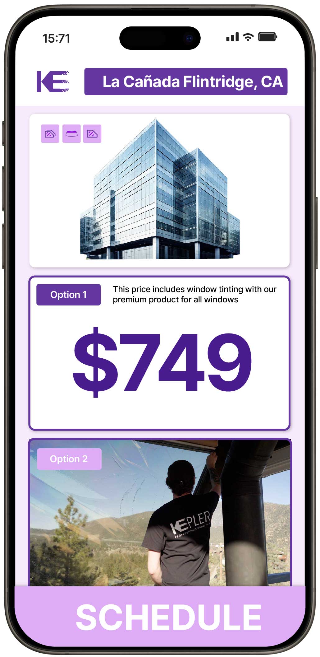 View Affordable Safety and Security Window Film Prices in La Cañada Flintridge, California