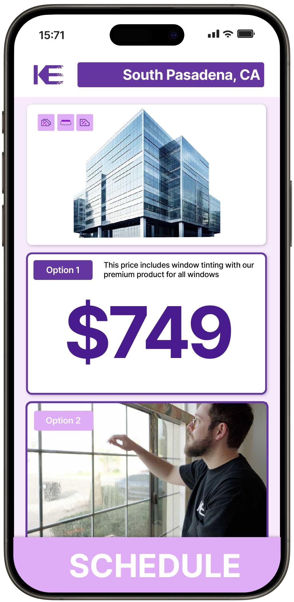 View Affordable Safety and Security Window Film Rates in South Pasadena, California