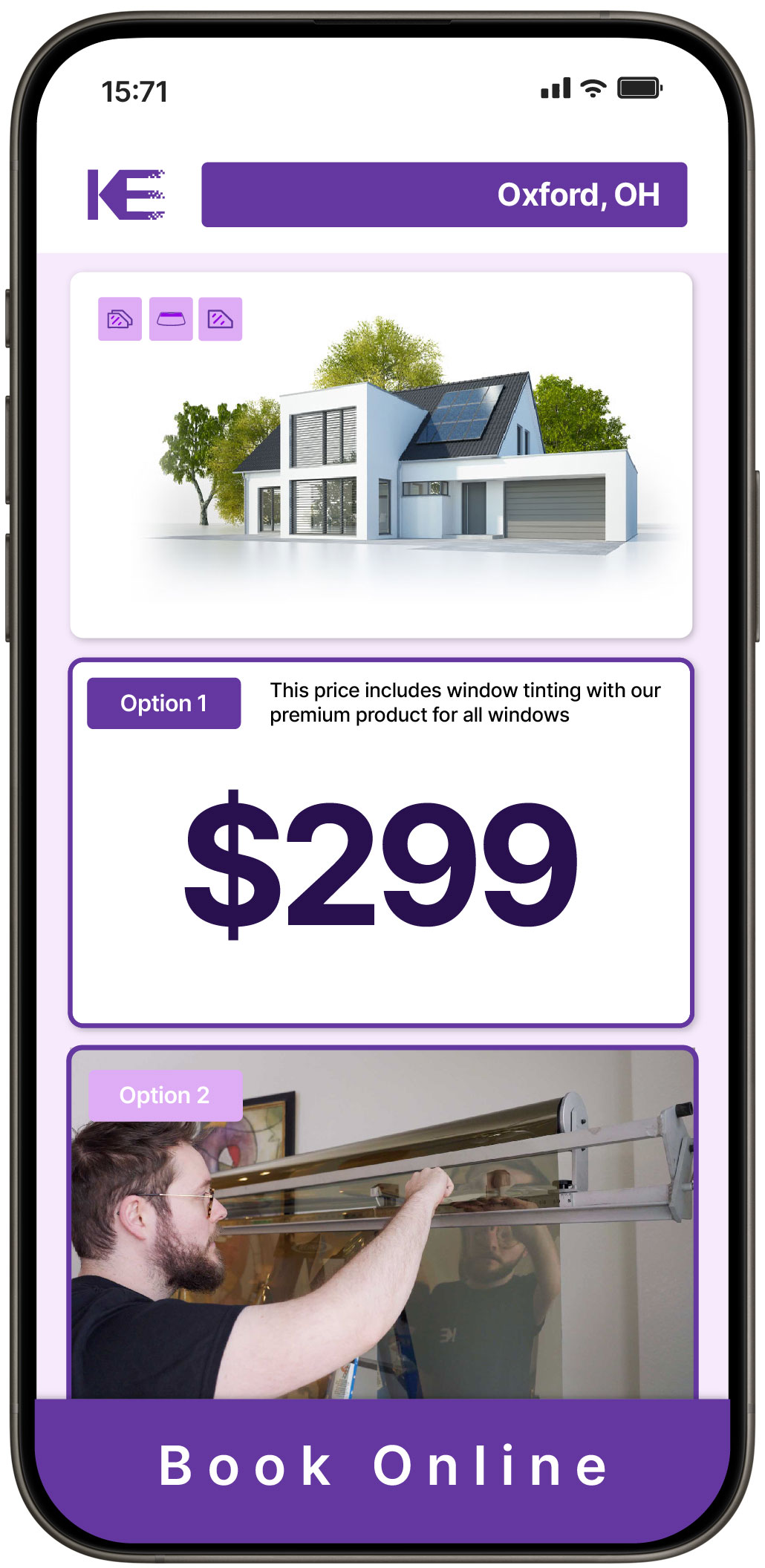 View Reasonable Home Window Tinting Costs in Oxford, Ohio