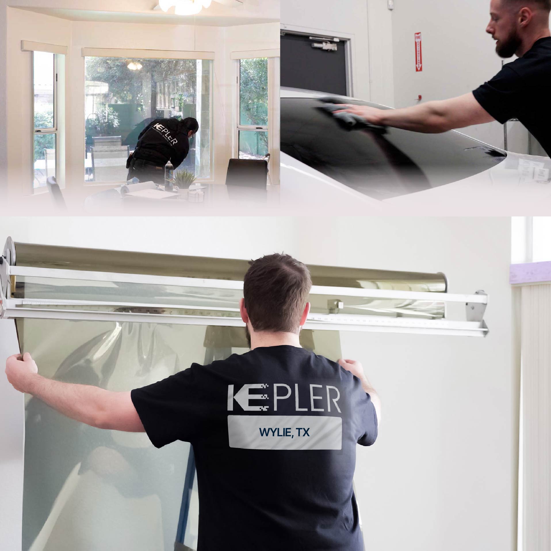 Kepler Specialist Installing Anti-Graffiti Film in Wylie, Texas