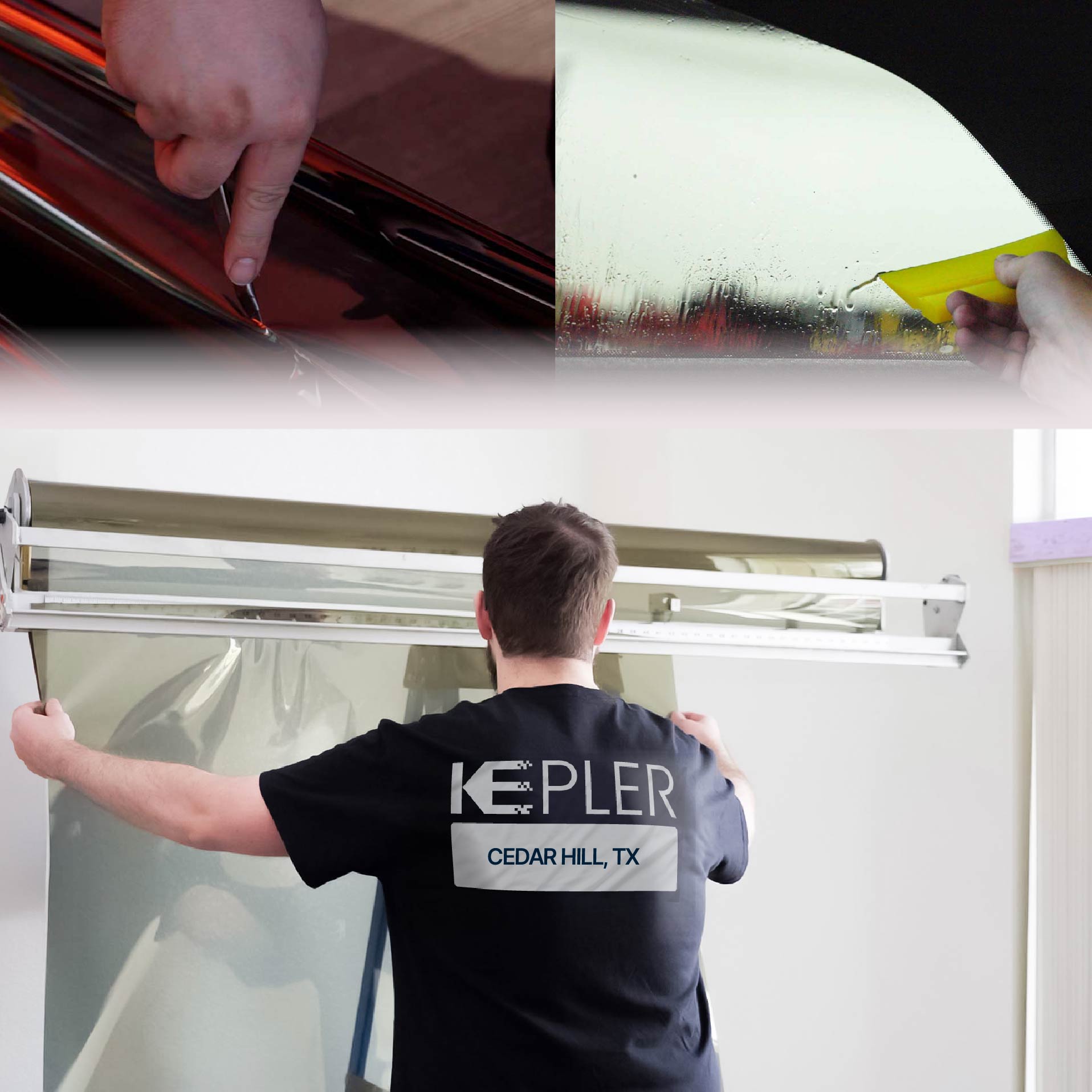 Kepler Specialist Installing Anti-Graffiti Film in Cedar Hill, Texas