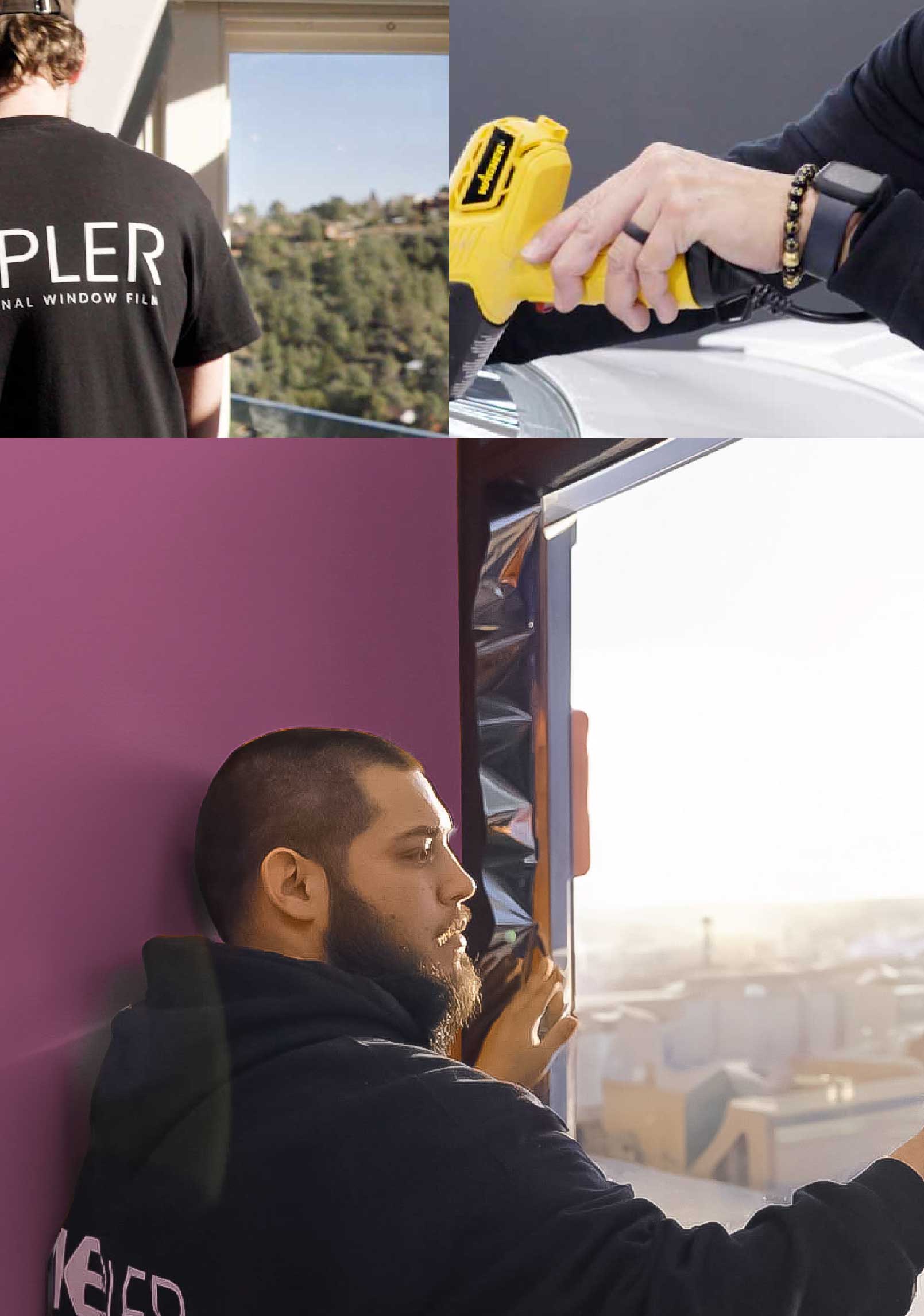Kepler Specialist Installing Security Window Film in Castaic California