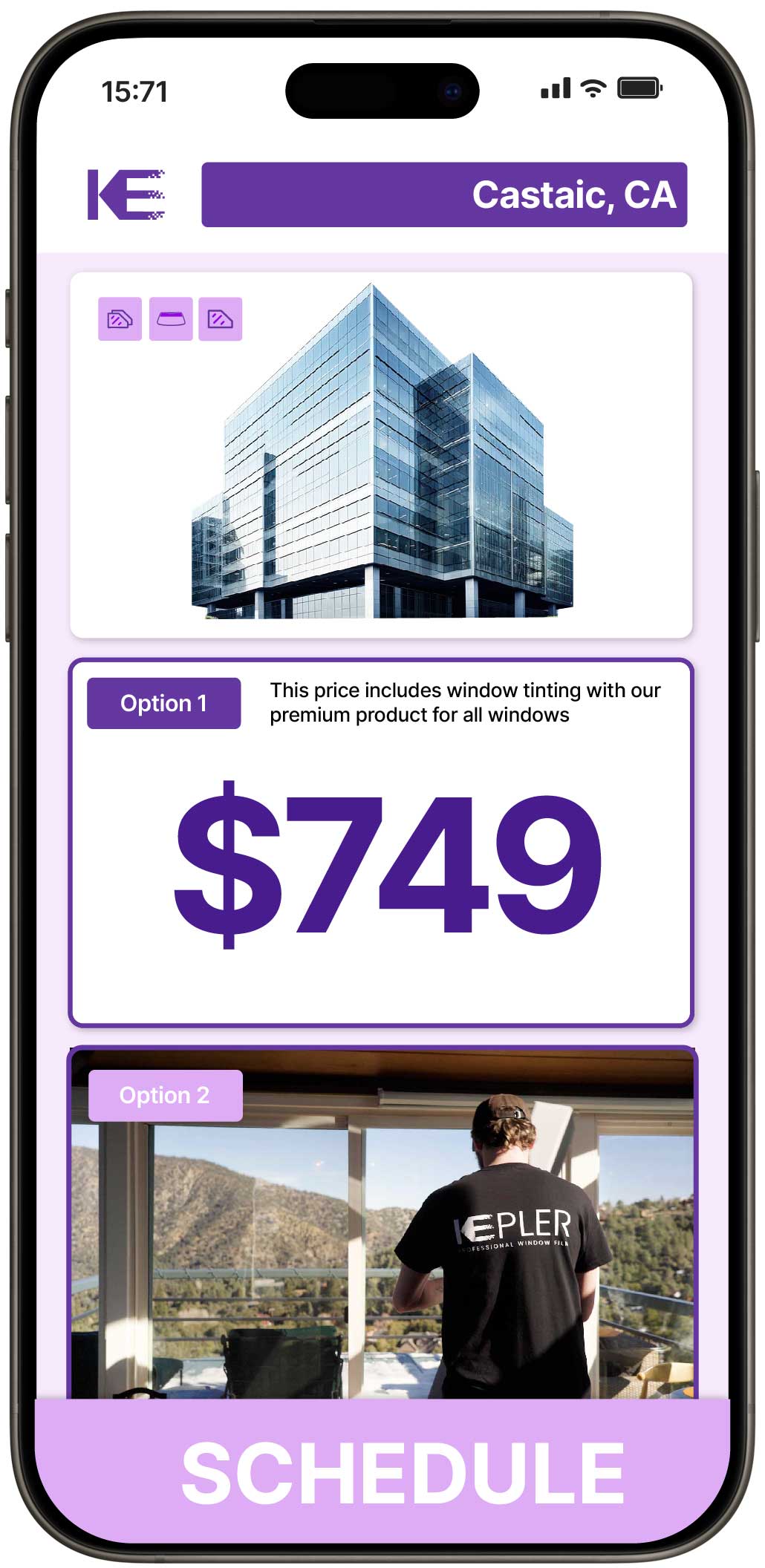 View Competitive Safety and Security Window Film Rates in Castaic, California
