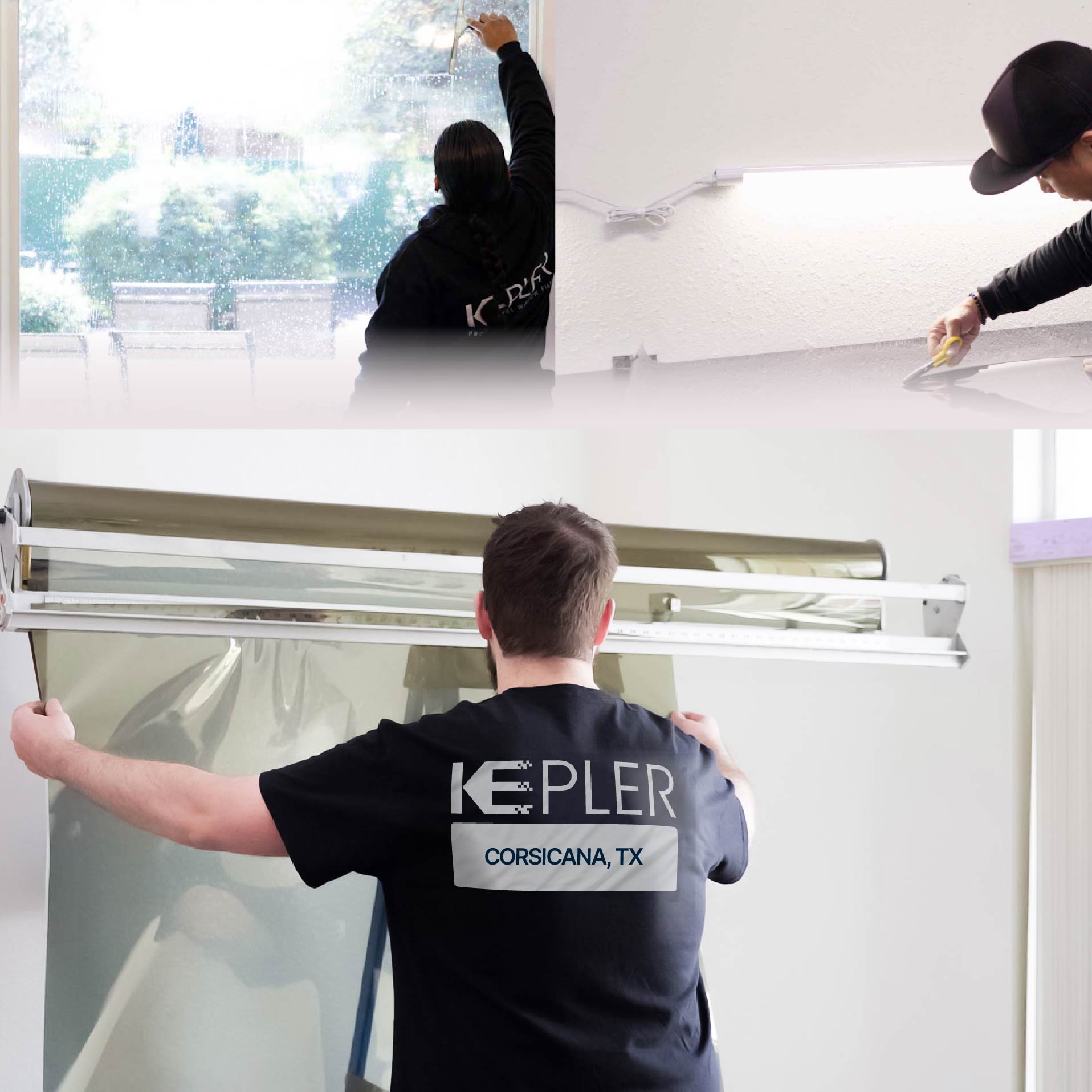 Kepler Specialist Installing Anti-Graffiti Film in Corsicana, Texas