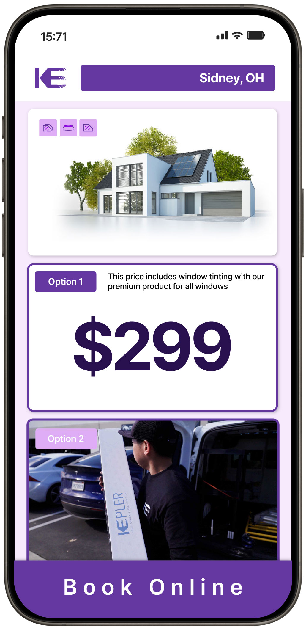 View Reasonable Home Window Tinting Costs in Sidney, Ohio