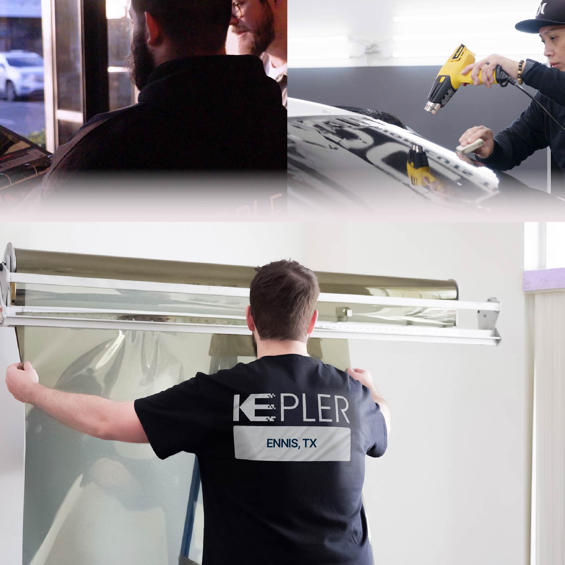 Kepler Specialist Installing Anti-Graffiti Film in Ennis, Texas