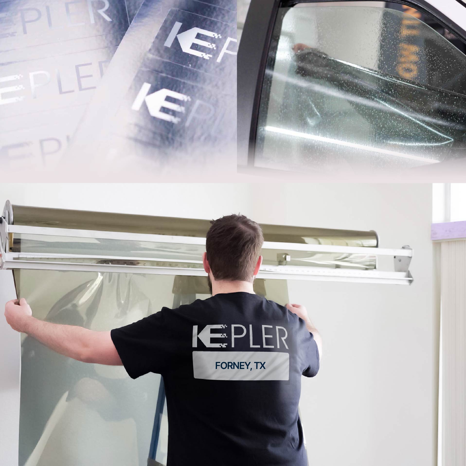 Kepler Specialist Installing Anti-Graffiti Film in Forney, Texas