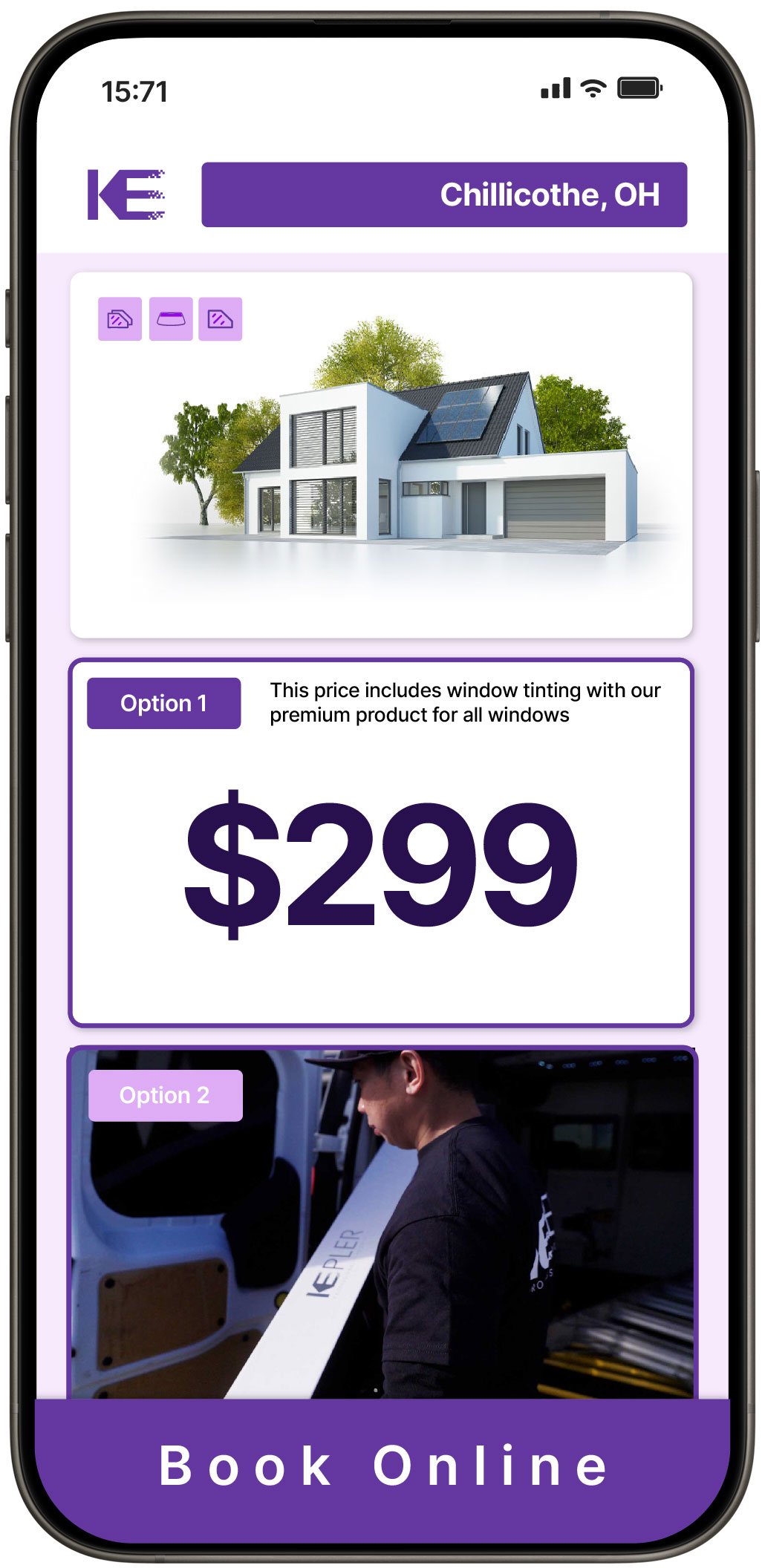 View Affordable Home Window Tinting Prices in Chillicothe, Ohio