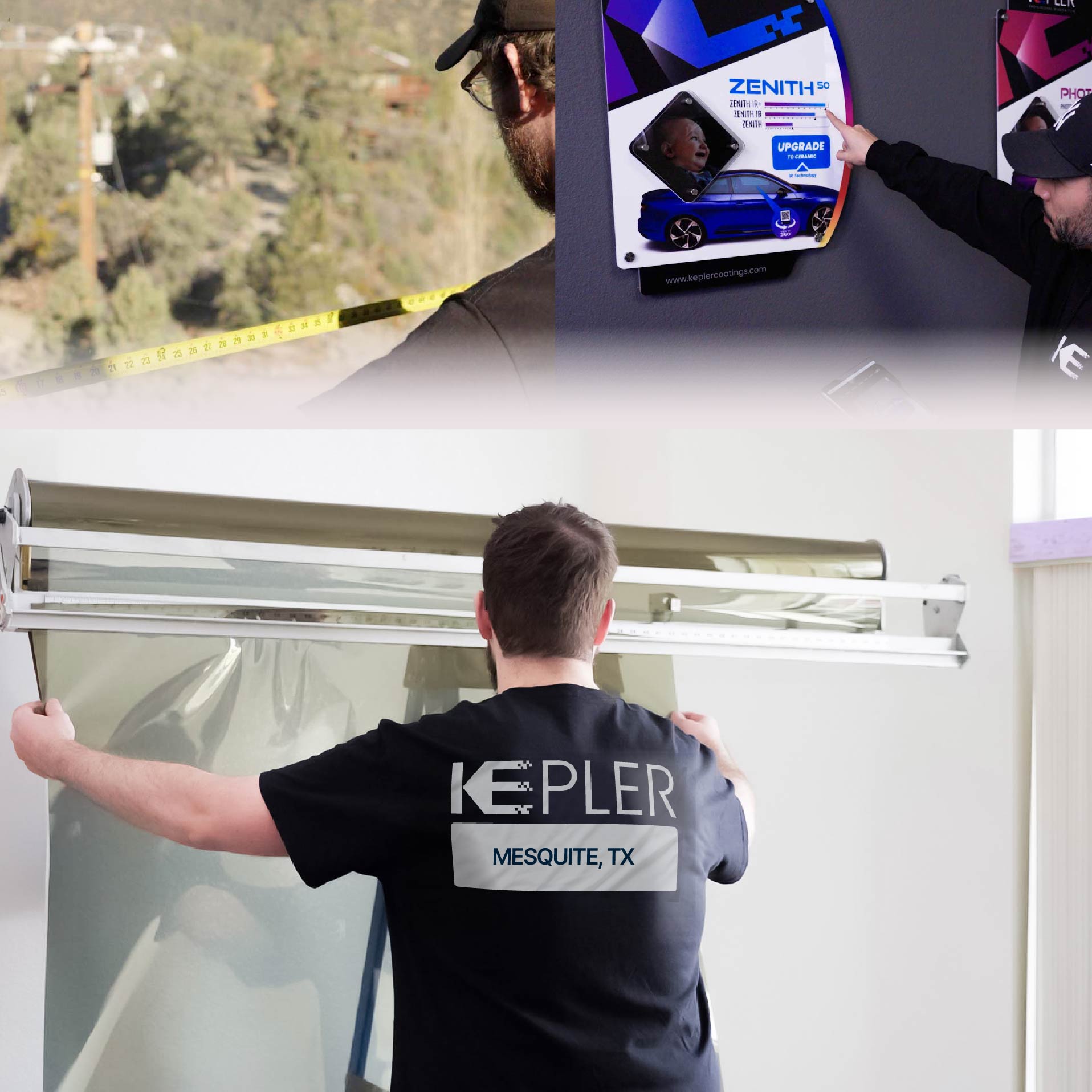 Kepler Specialist Installing Anti-Graffiti Film in Mesquite, Texas