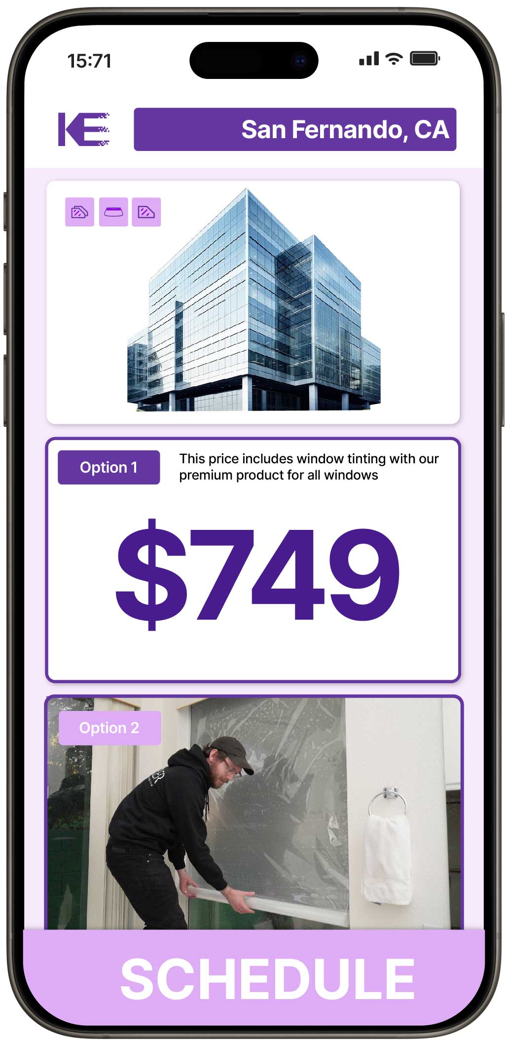 View Competitive Safety and Security Window Film Costs in San Fernando, California