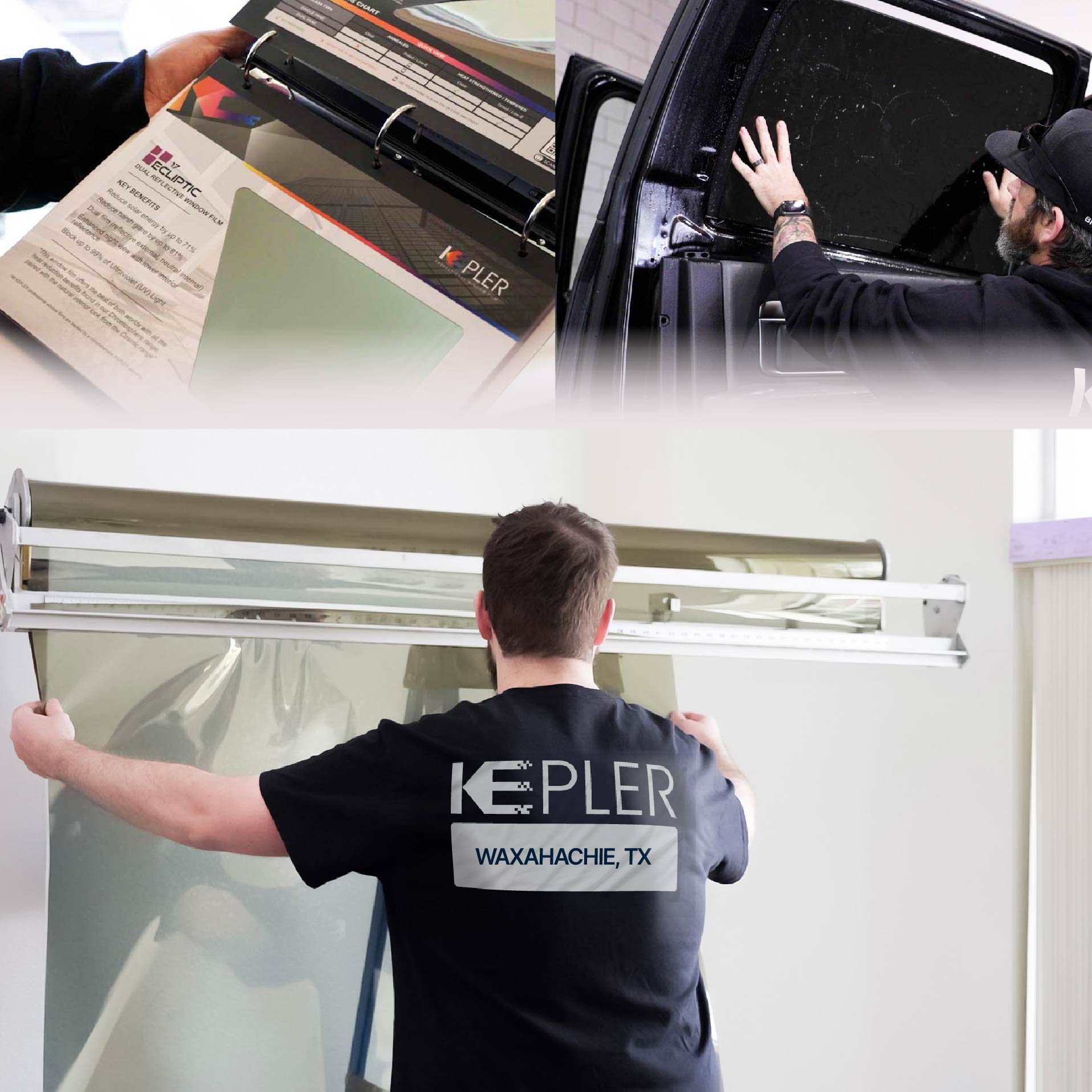 Kepler Specialist Installing Anti-Graffiti Film in Waxahachie, Texas