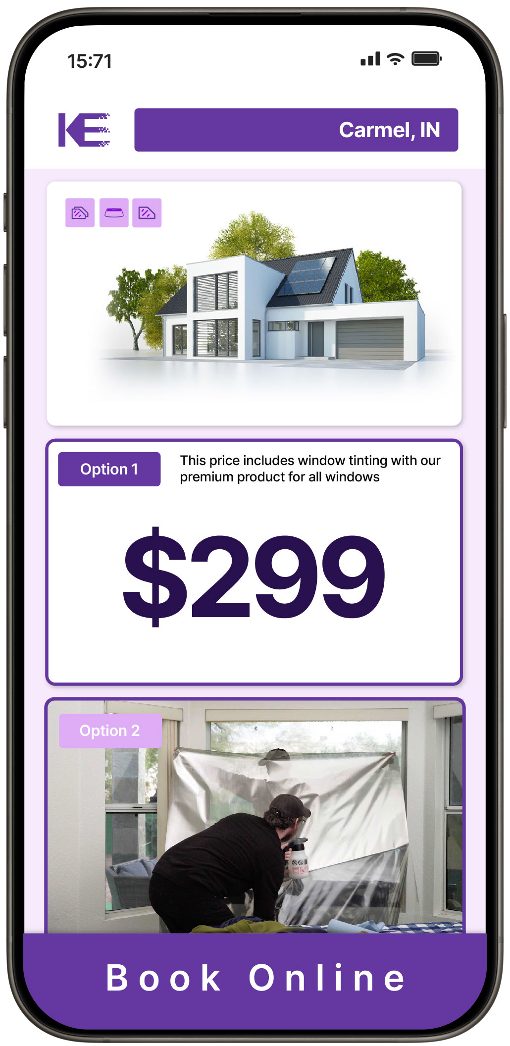 View Affordable Home Window Tinting Costs in Carmel, Indiana