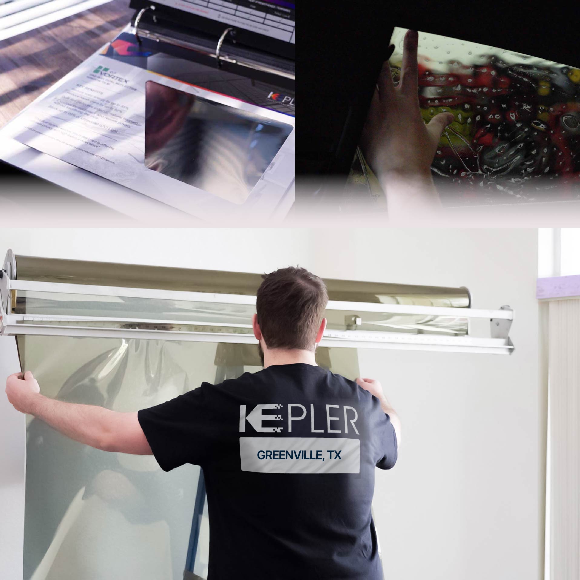Kepler Specialist Installing Anti-Graffiti Film in Greenville, Texas