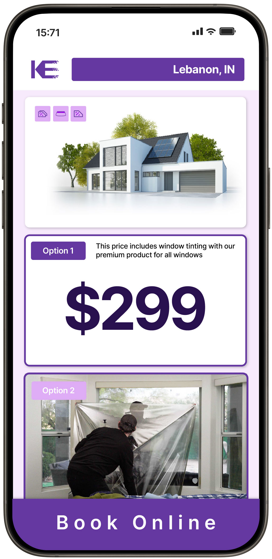 View Reasonable Home Window Tinting Rates in Lebanon, Indiana