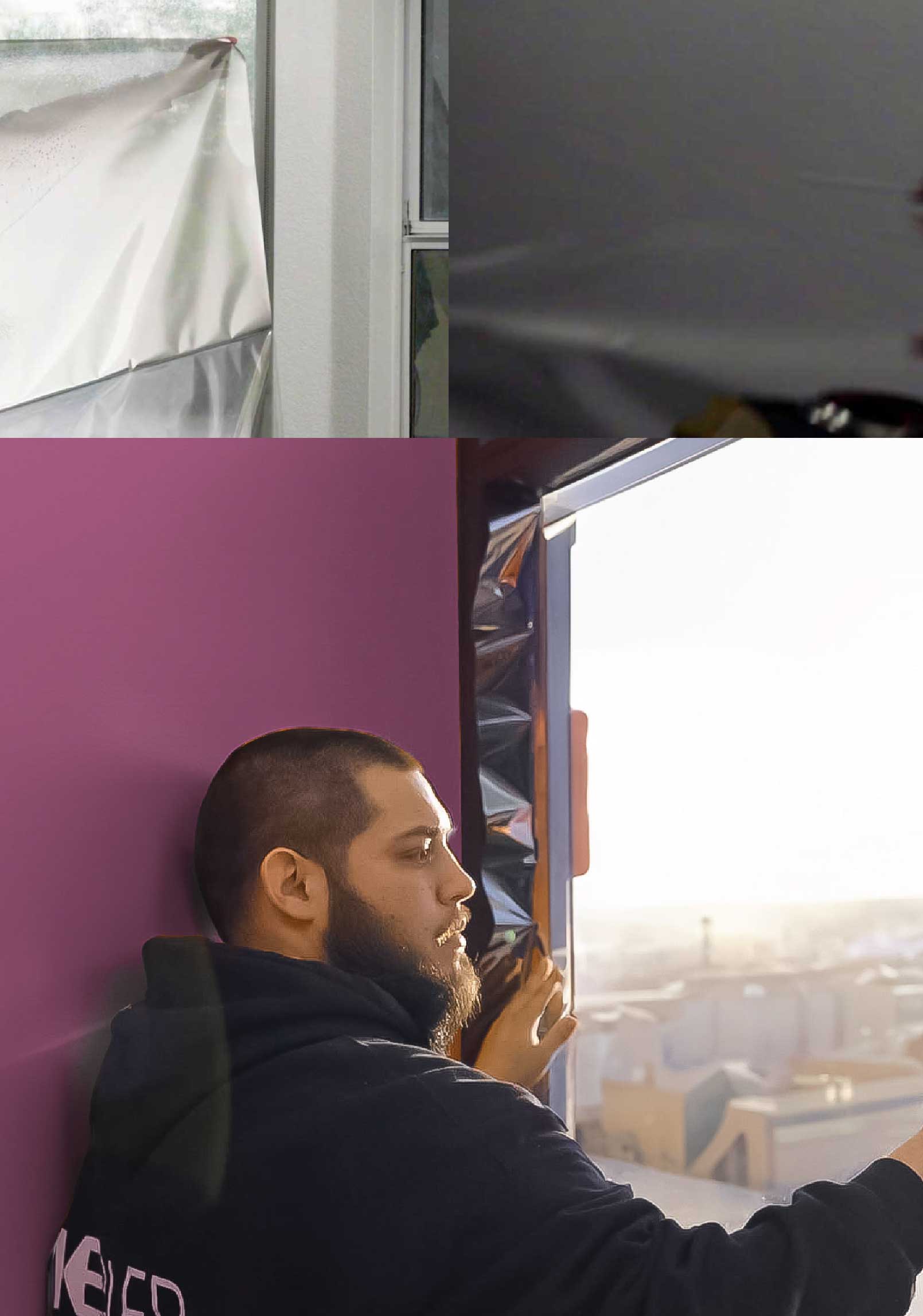 Kepler Specialist Installing Security Window Film in Burbank California