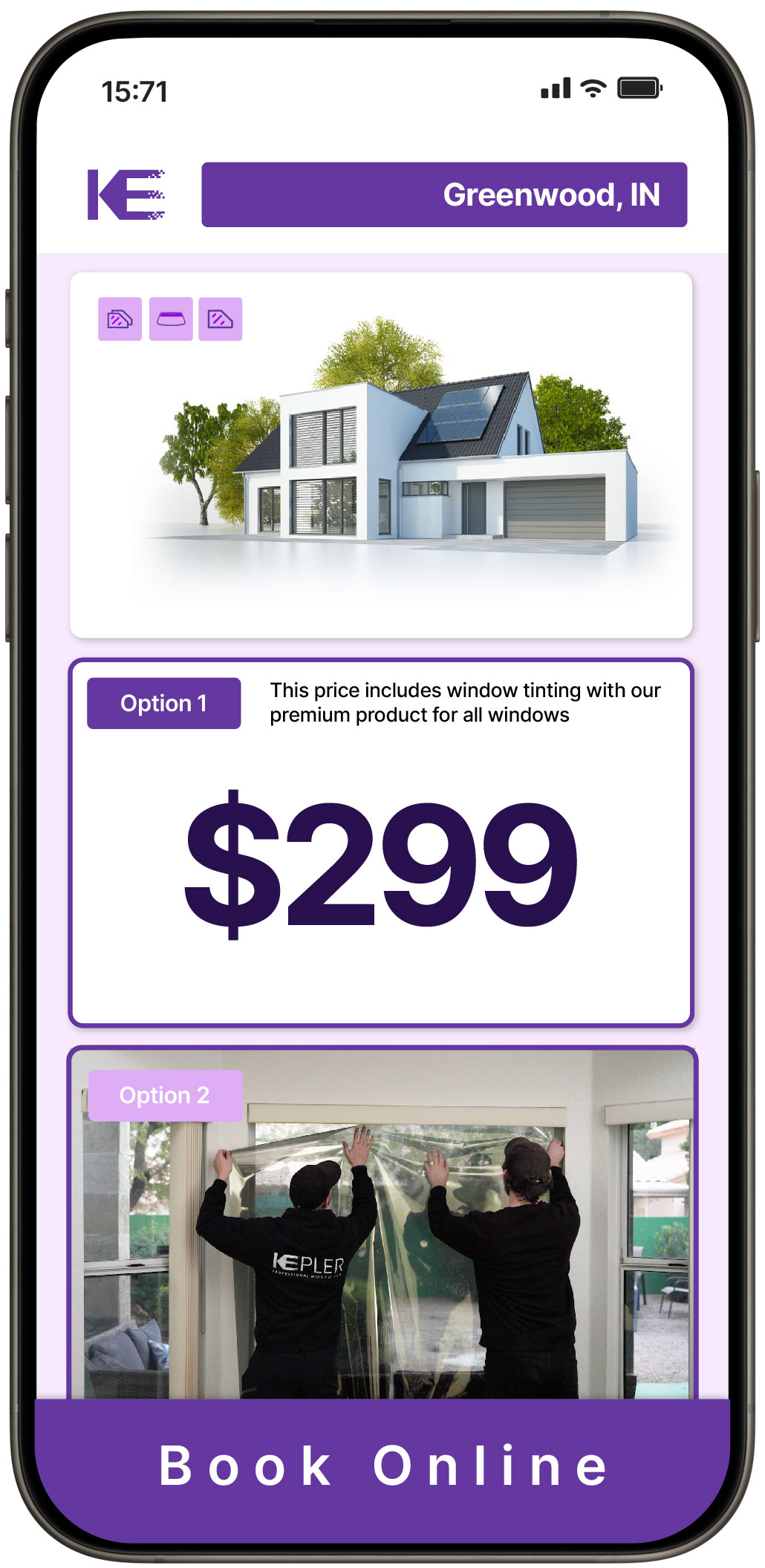 View Reasonable Home Window Tinting Prices in Greenwood, Indiana