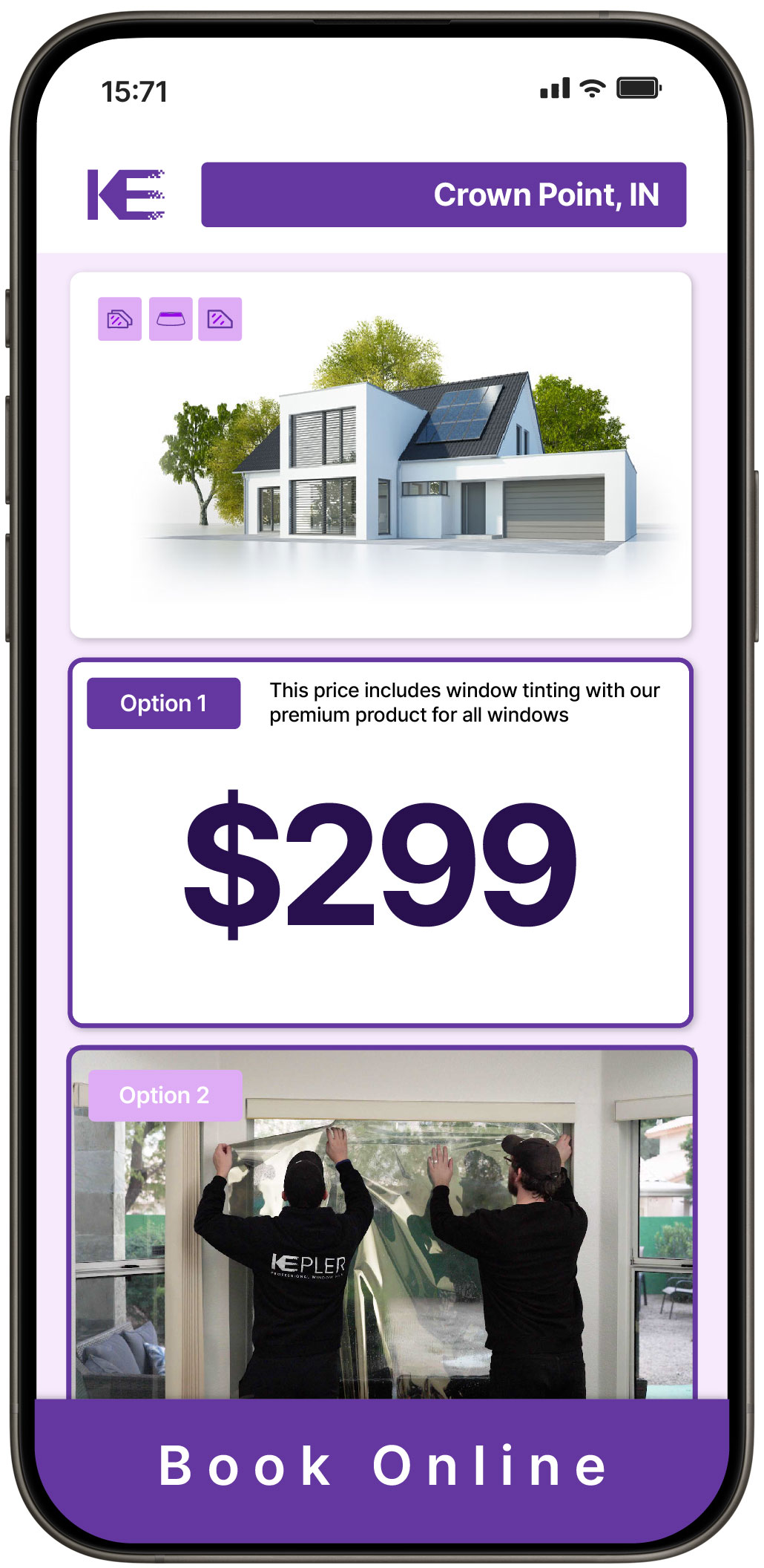 View Affordable Home Window Tinting Costs in Crown Point, Indiana