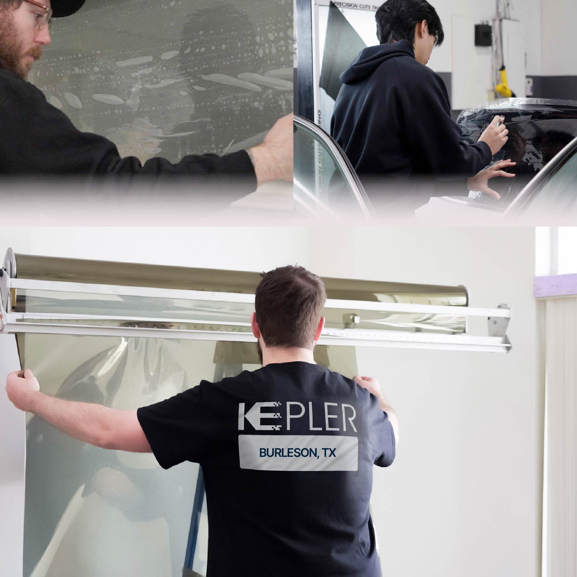 Kepler Specialist Installing Anti-Graffiti Film in Burleson, Texas