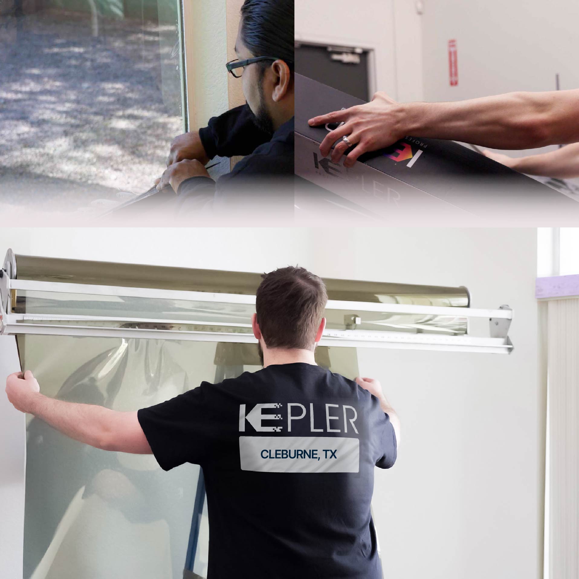 Kepler Specialist Installing Anti-Graffiti Film in Cleburne, Texas