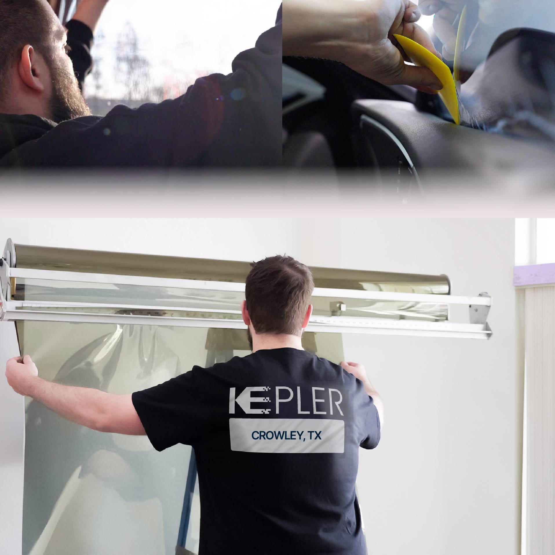 Kepler Specialist Installing Anti-Graffiti Film in Crowley, Texas