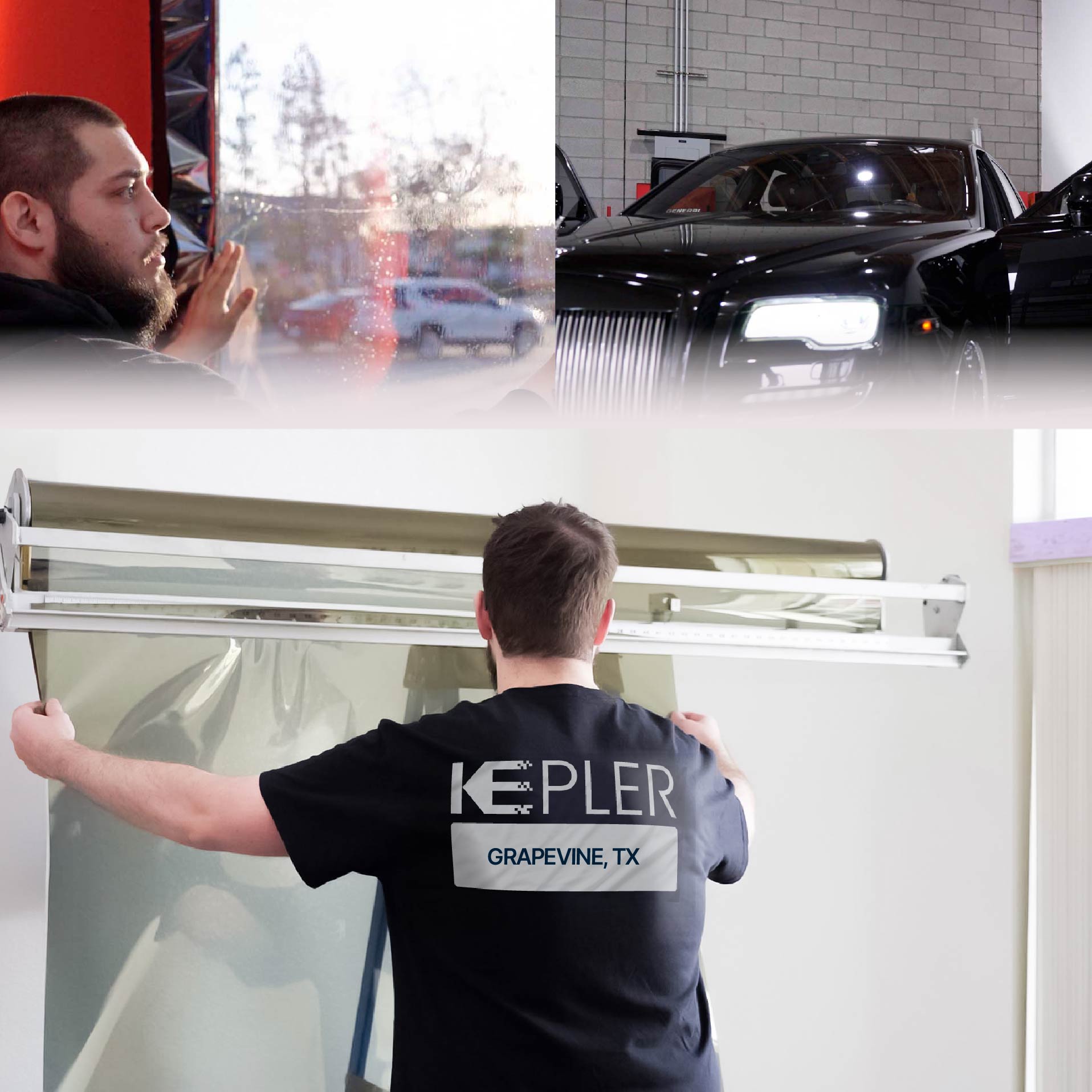 Kepler Specialist Installing Anti-Graffiti Film in Grapevine, Texas