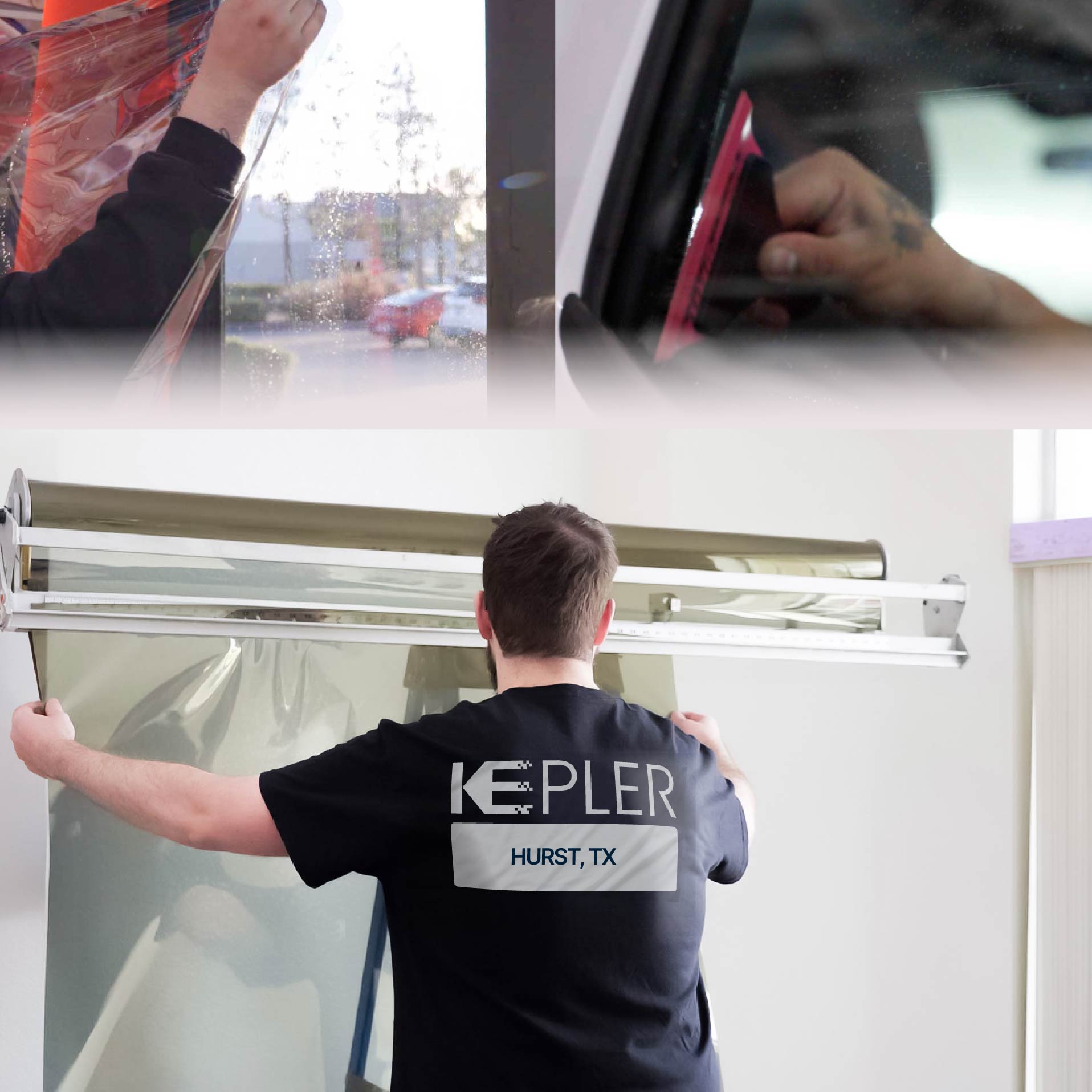 Kepler Specialist Installing Anti-Graffiti Film in Hurst, Texas