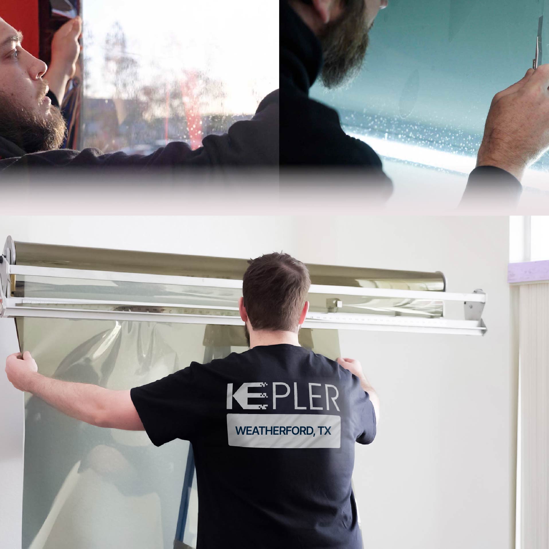 Kepler Specialist Installing Anti-Graffiti Film in Weatherford, Texas