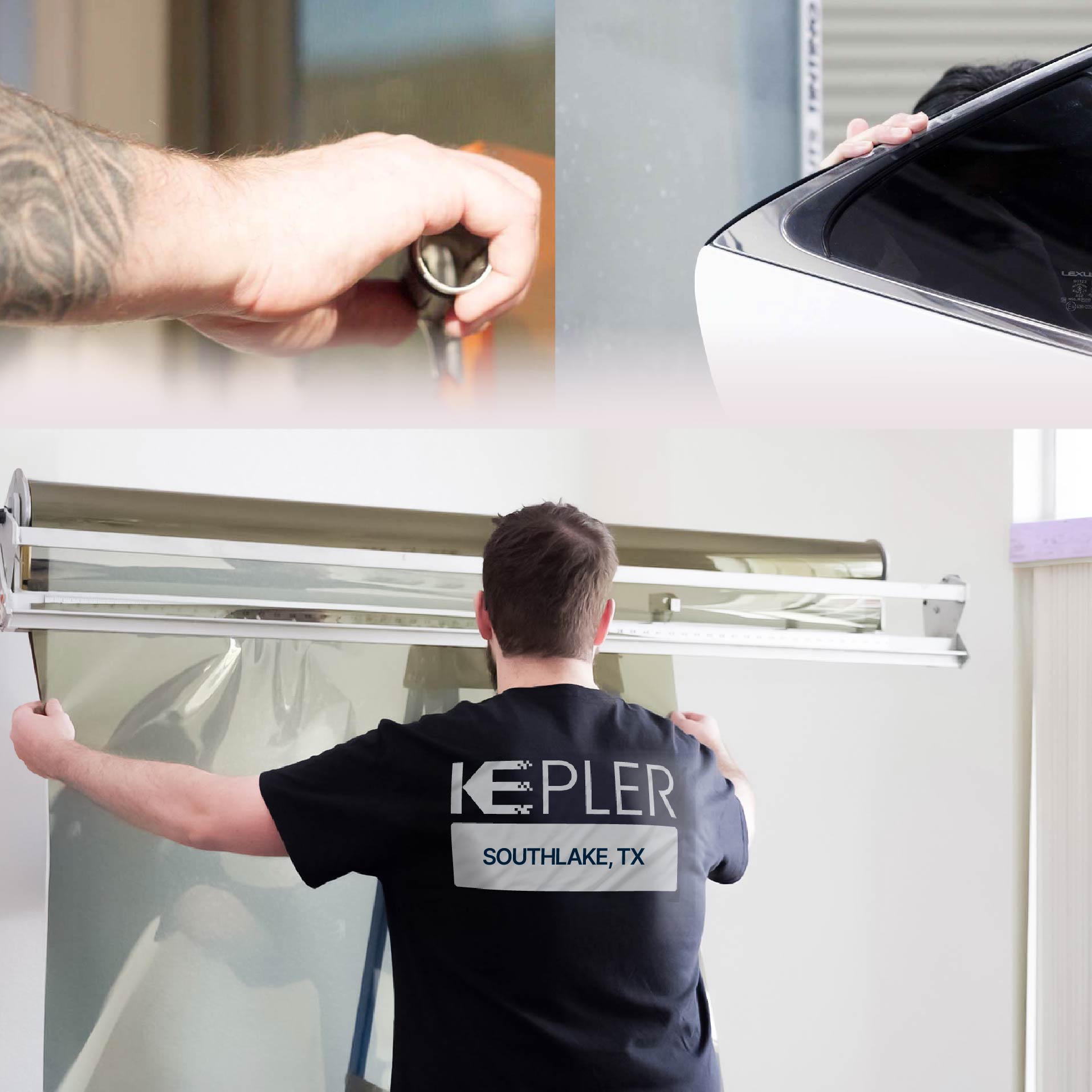 Kepler Specialist Installing Anti-Graffiti Film in Southlake, Texas