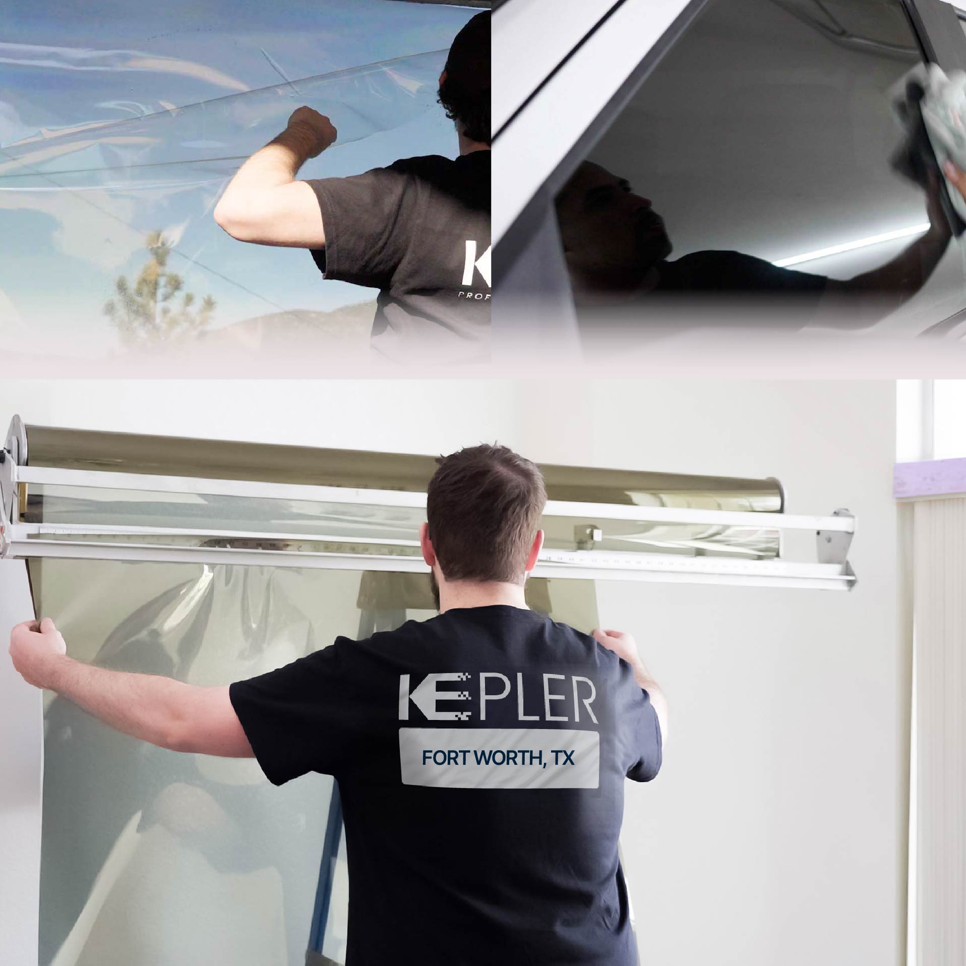 Kepler Specialist Installing Anti-Graffiti Film in Fort Worth, Texas