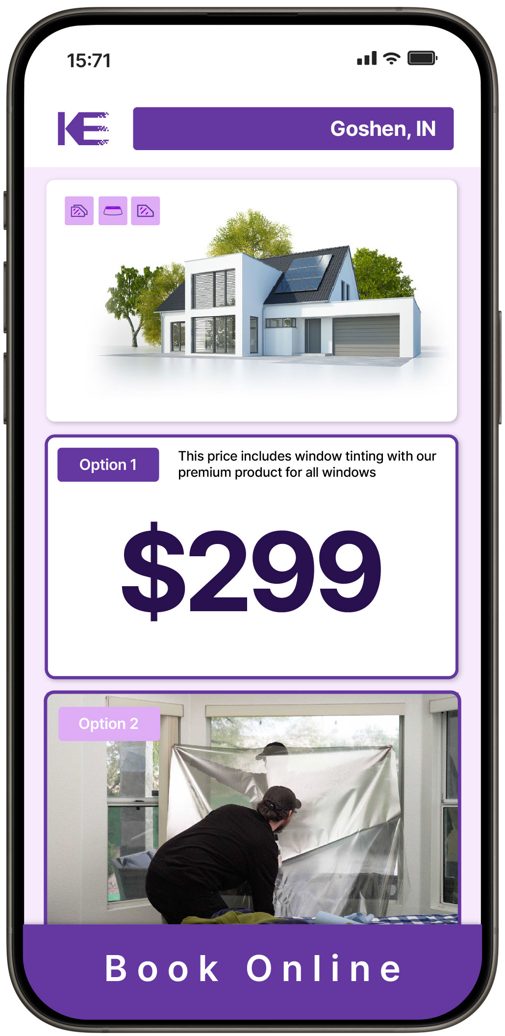 View Reasonable Home Window Tinting Prices in Goshen, Indiana