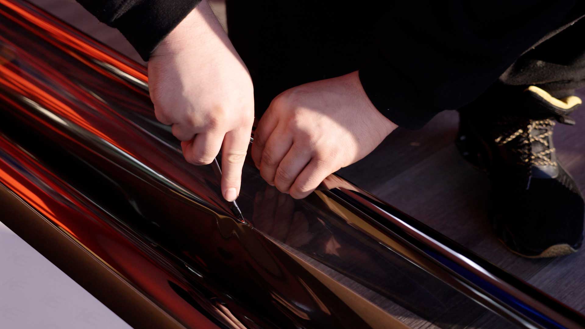 Professional Residential Window Tinting Preparation in Goshen