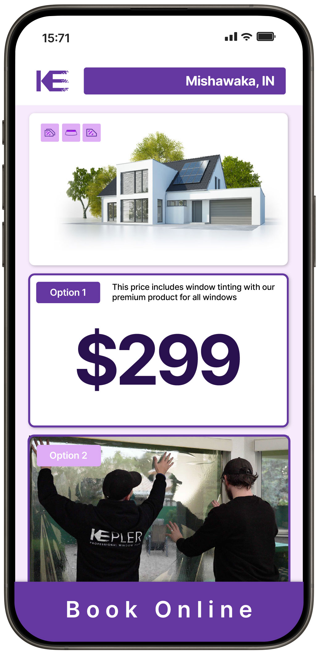 View Affordable Home Window Tinting Rates in Mishawaka, Indiana