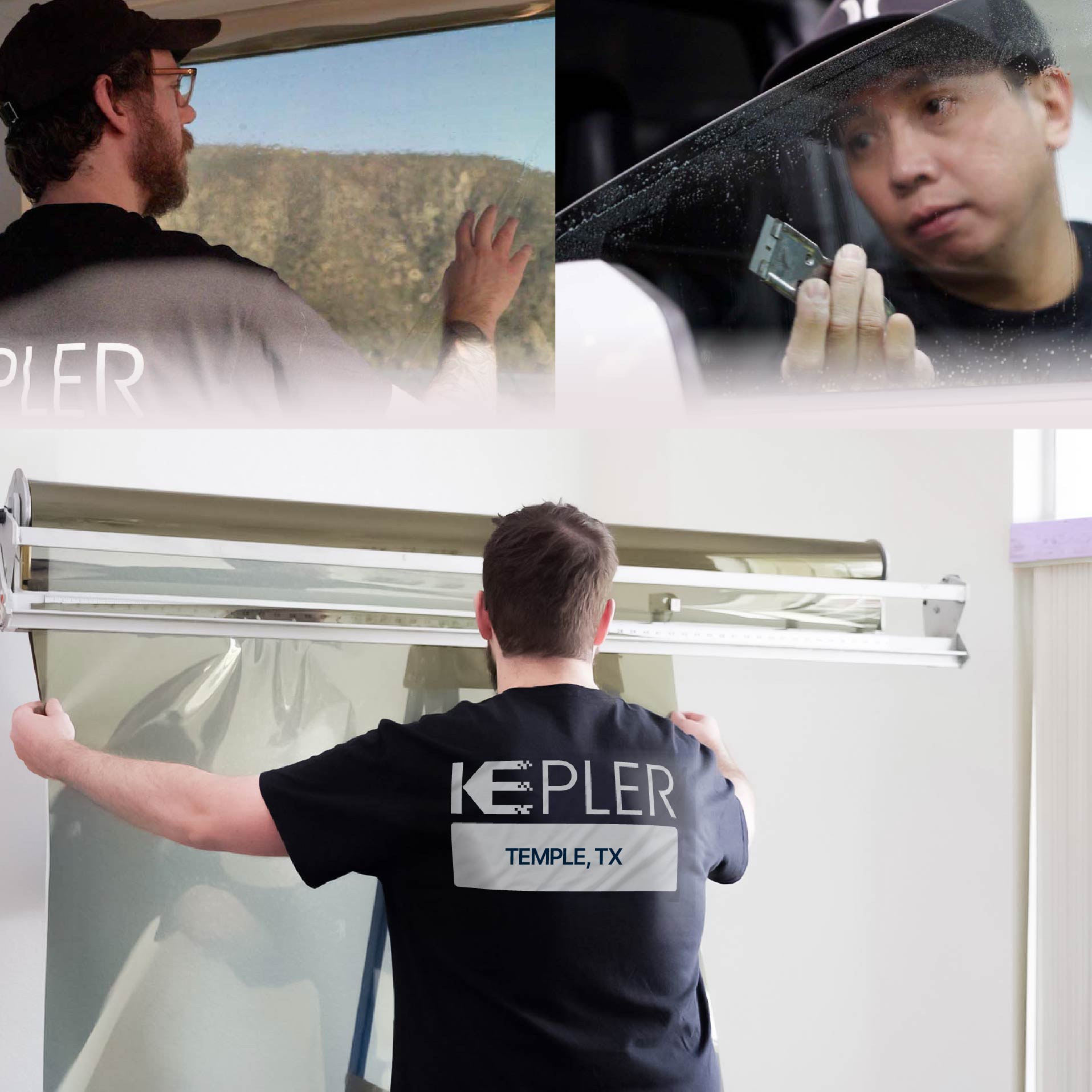 Kepler Specialist Installing Anti-Graffiti Film in Temple, Texas