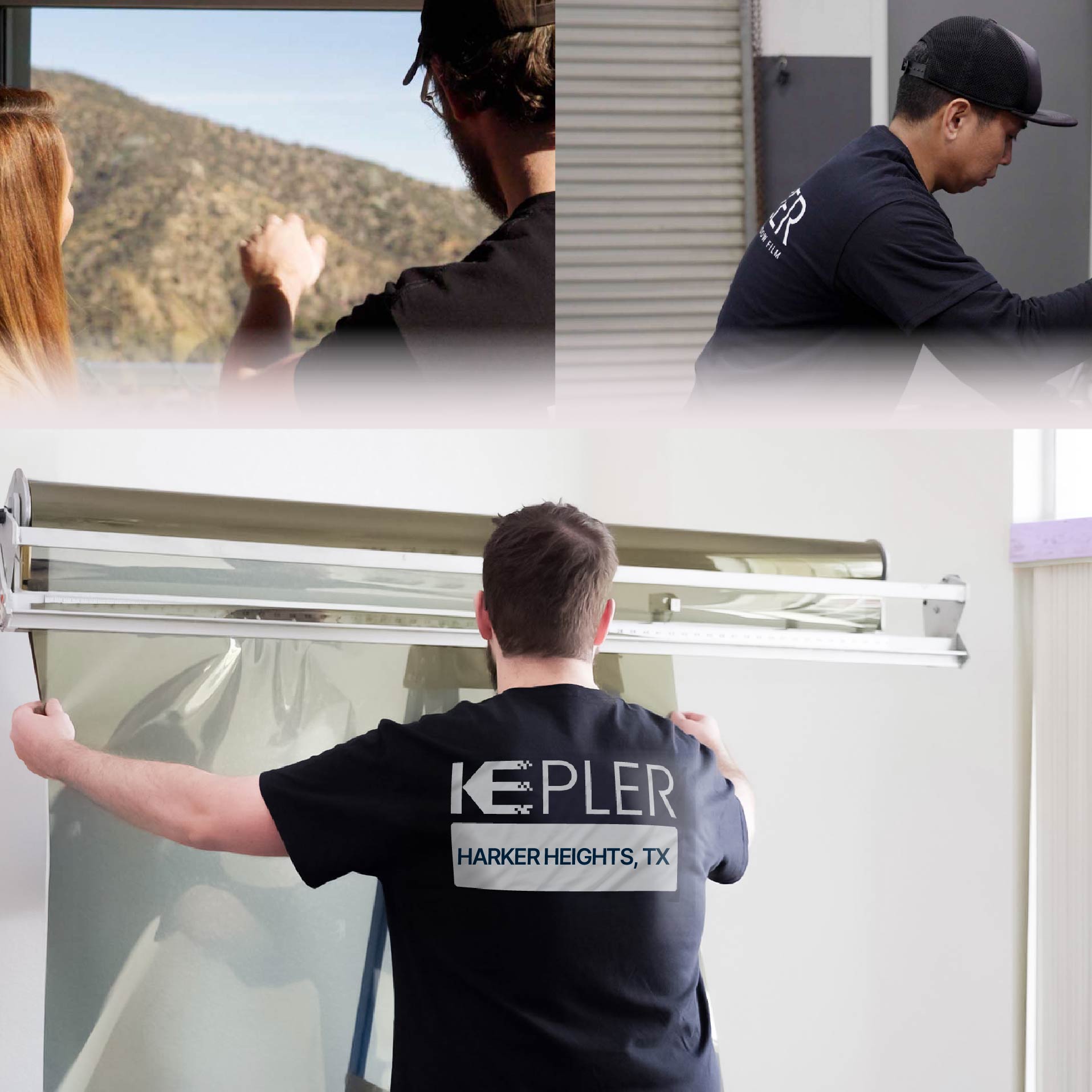 Kepler Specialist Installing Anti-Graffiti Film in Harker Heights, Texas