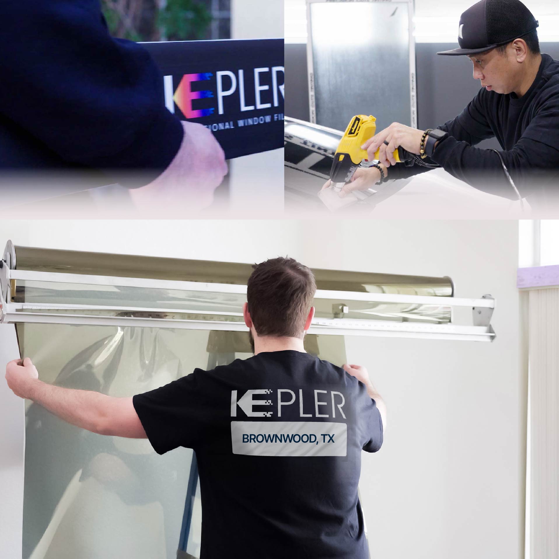 Kepler Specialist Installing Anti-Graffiti Film in Brownwood, Texas