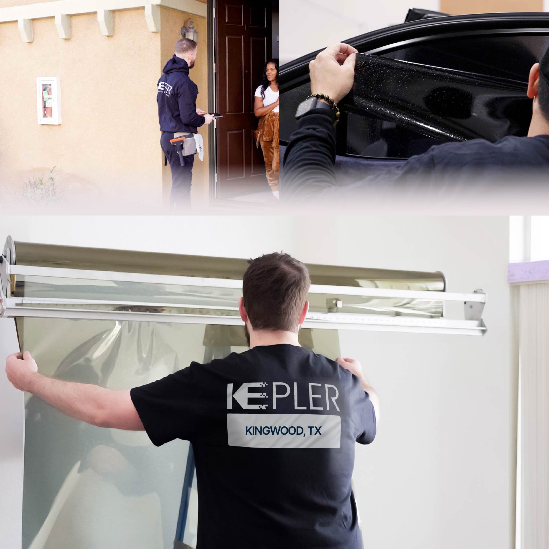 Kepler Specialist Installing Anti-Graffiti Film in Kingwood, Texas