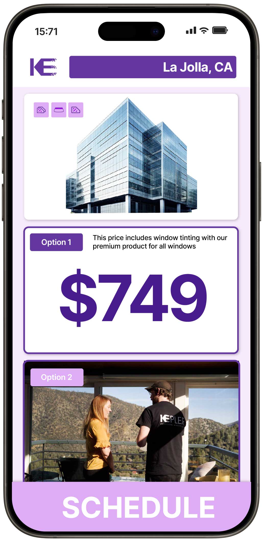 View Reasonable Safety and Security Window Film Prices in La Jolla, California