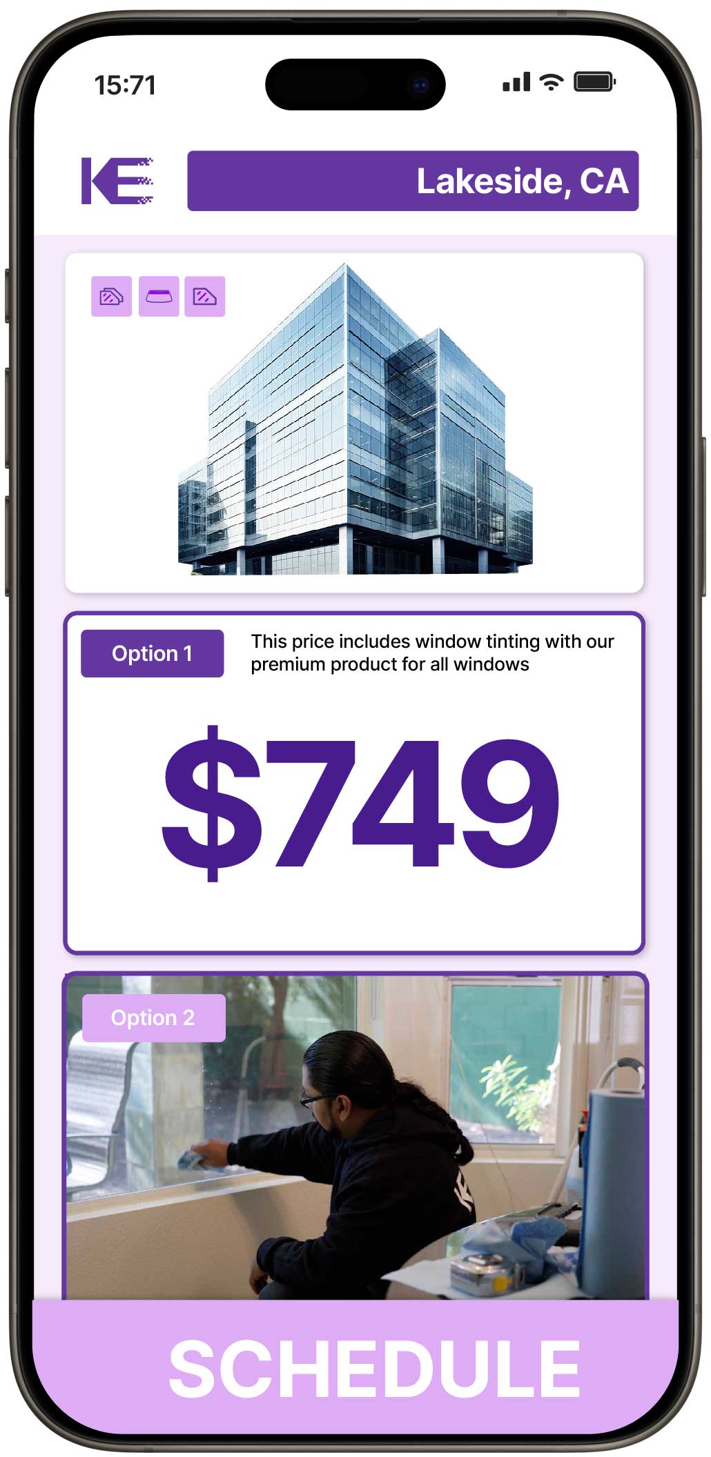 View Competitive Safety and Security Window Film Prices in Lakeside, California