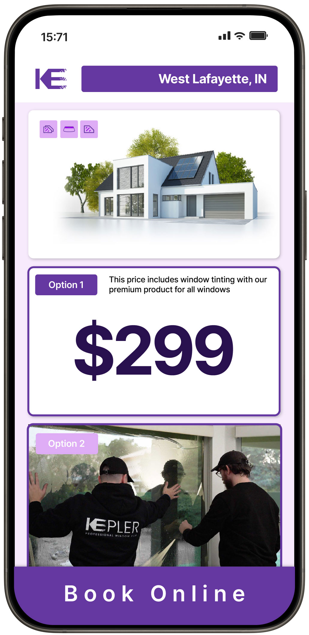 View Reasonable Home Window Tinting Rates in West Lafayette, Indiana