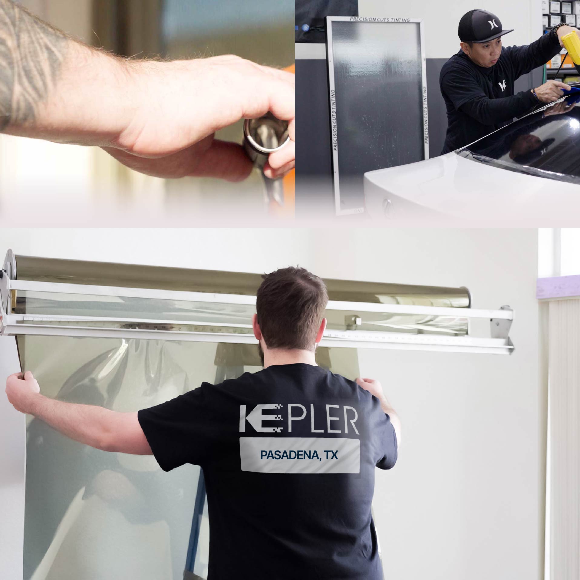 Kepler Specialist Installing Anti-Graffiti Film in Pasadena, Texas