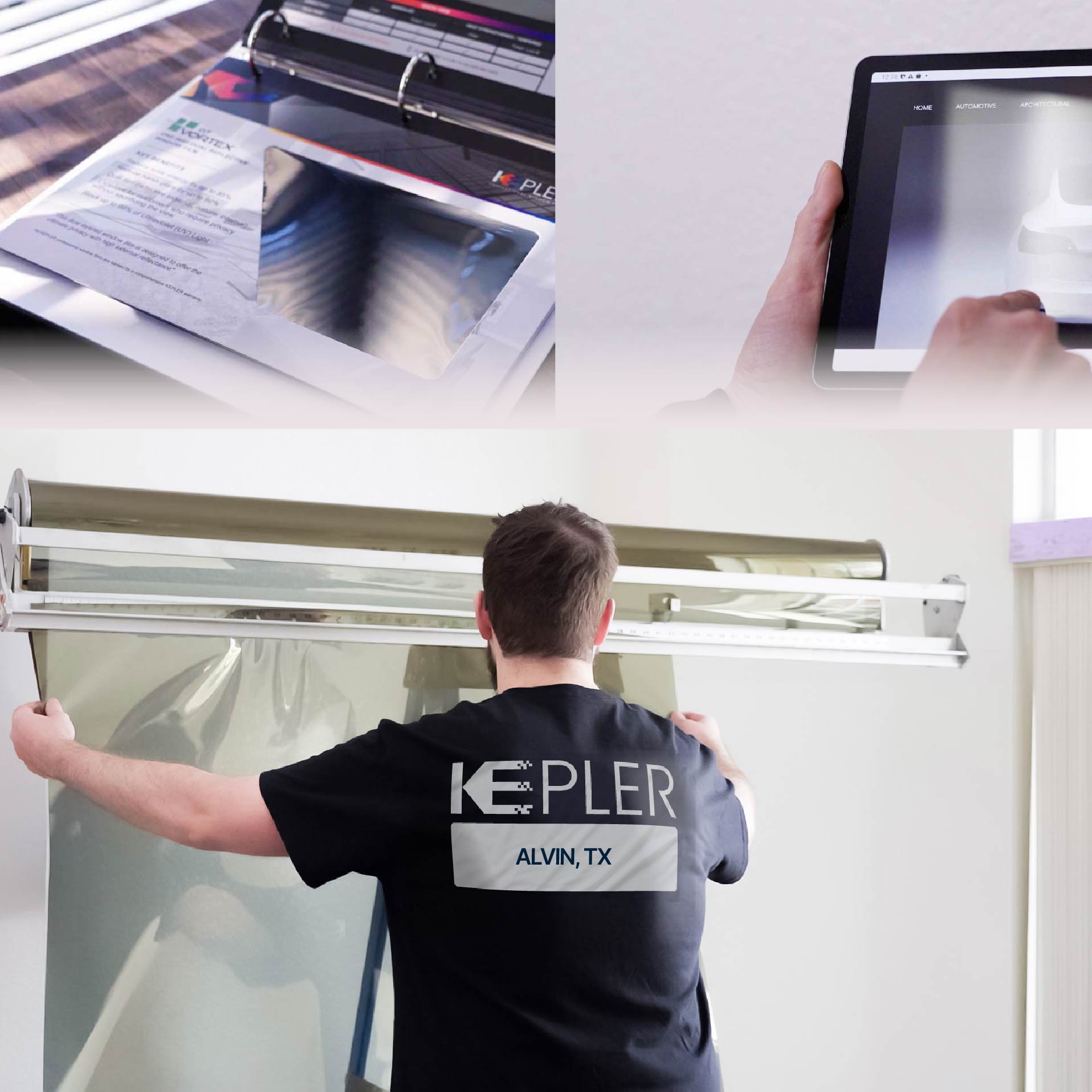 Kepler Specialist Installing Anti-Graffiti Film in Alvin, Texas