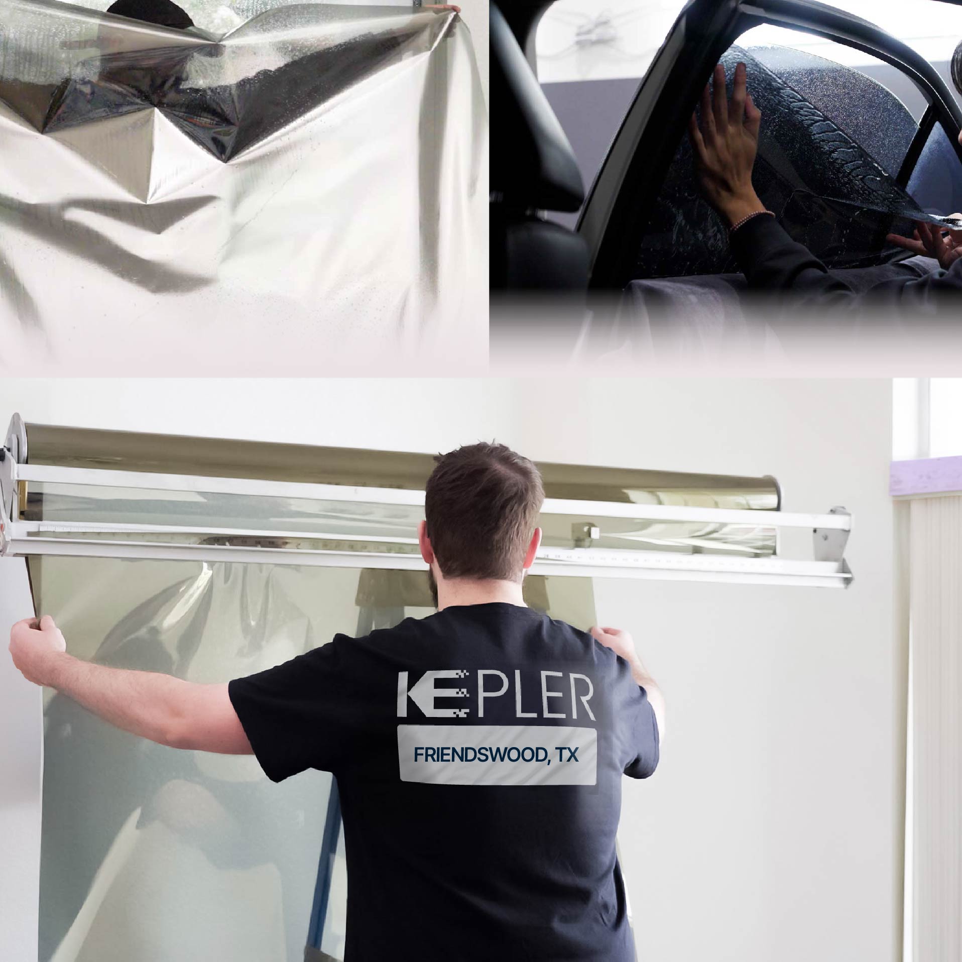 Kepler Specialist Installing Anti-Graffiti Film in Friendswood, Texas