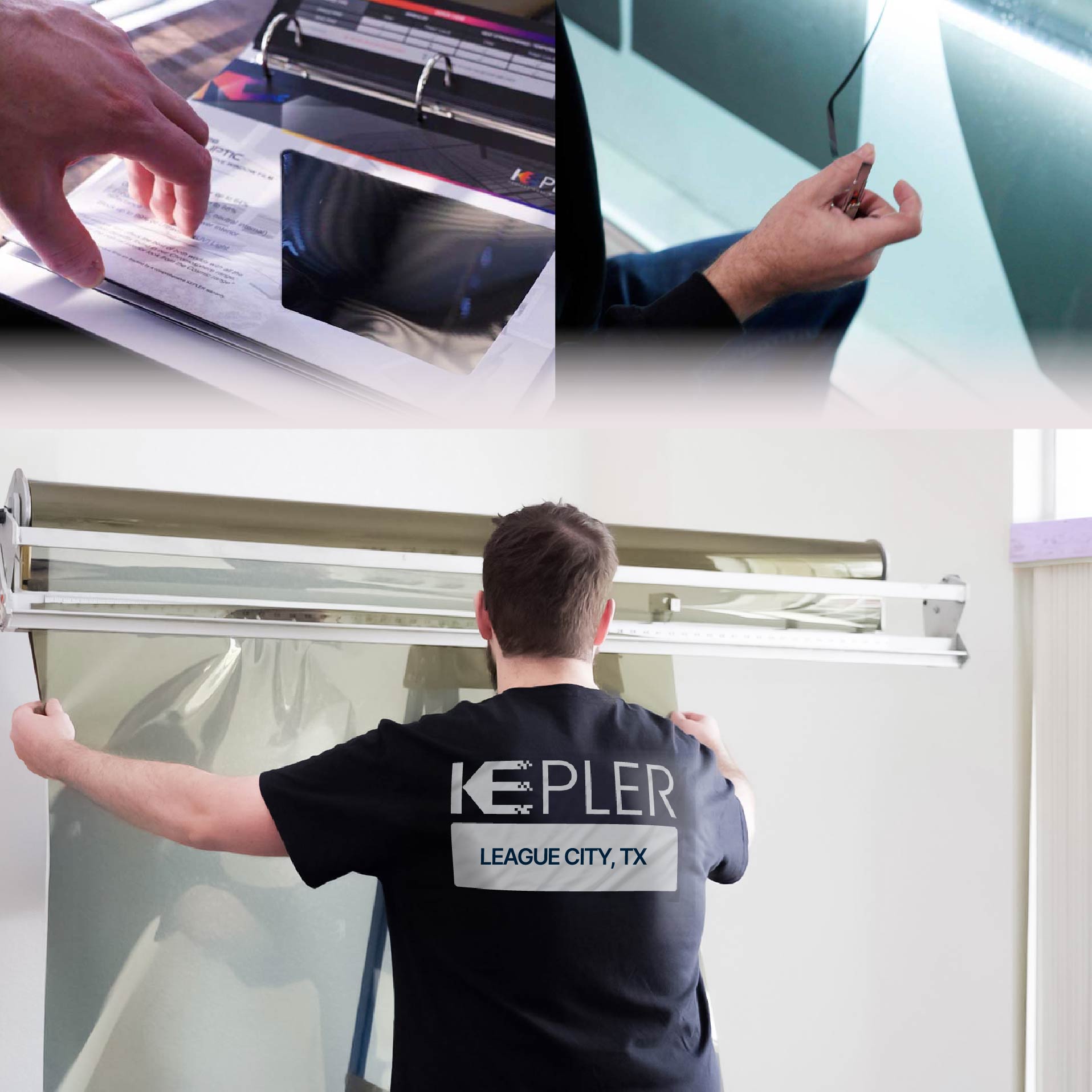 Kepler Specialist Installing Anti-Graffiti Film in League City, Texas