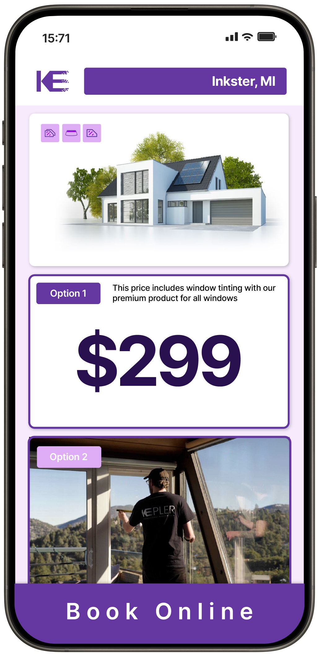 View Competitive Home Window Tinting Costs in Inkster, Michigan