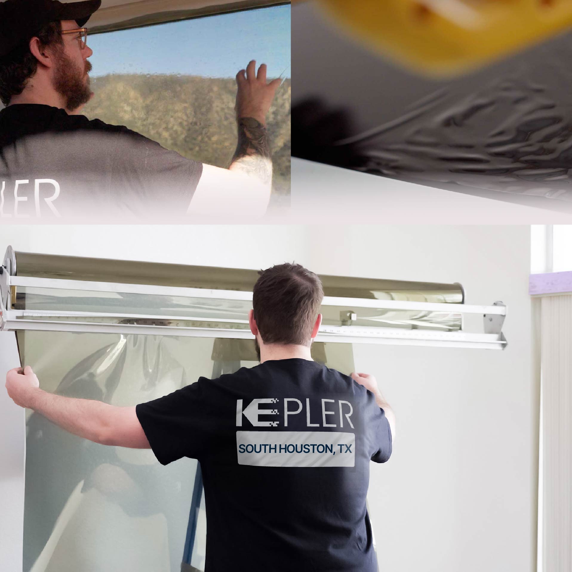 Kepler Specialist Installing Anti-Graffiti Film in South Houston, Texas